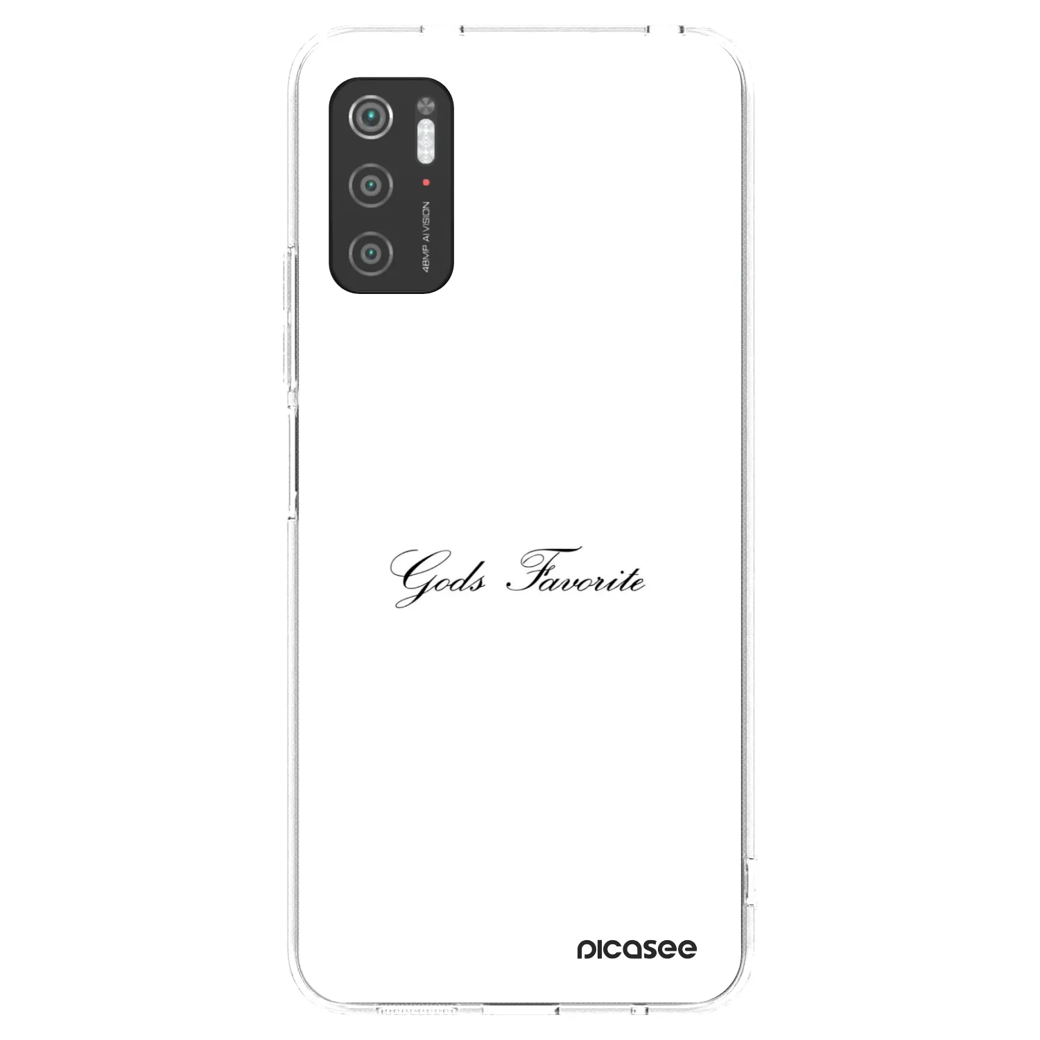 Picasee Xiaomi Poco M3 Pro 5G Hülle - Transparentes Silikon - Gods Favorite