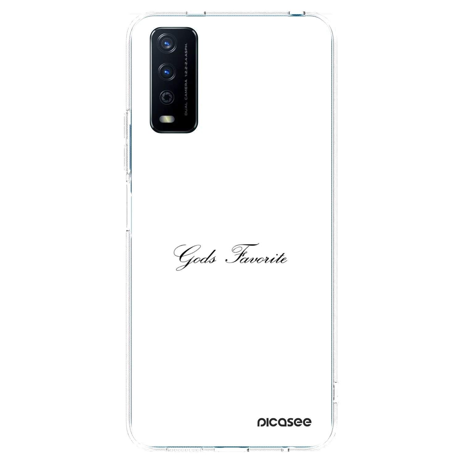 Picasee Vivo Y11s Hülle - Transparentes Silikon - Gods Favorite