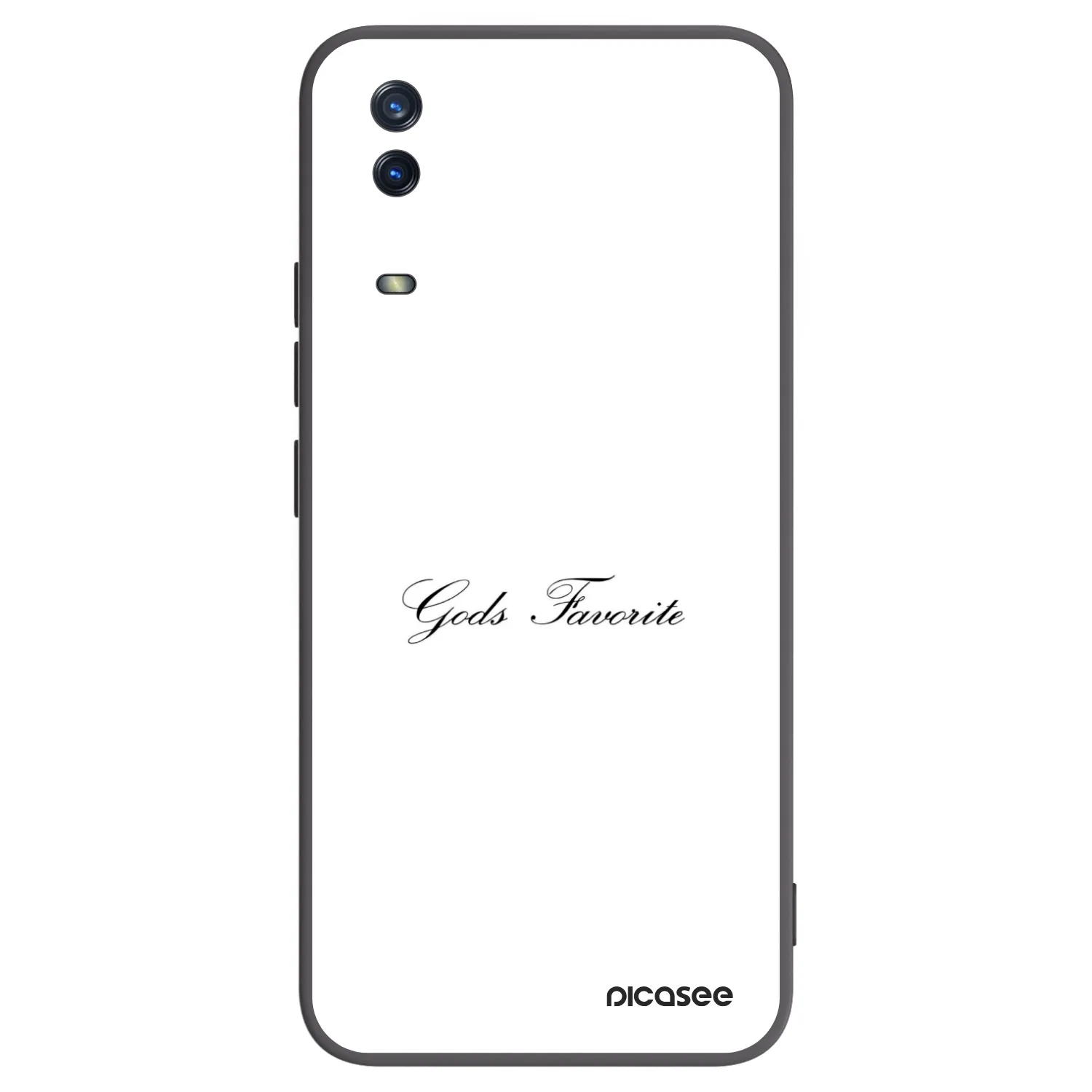 Picasee Vivo Y11s Hülle - Schwarzes Silikon - Gods Favorite