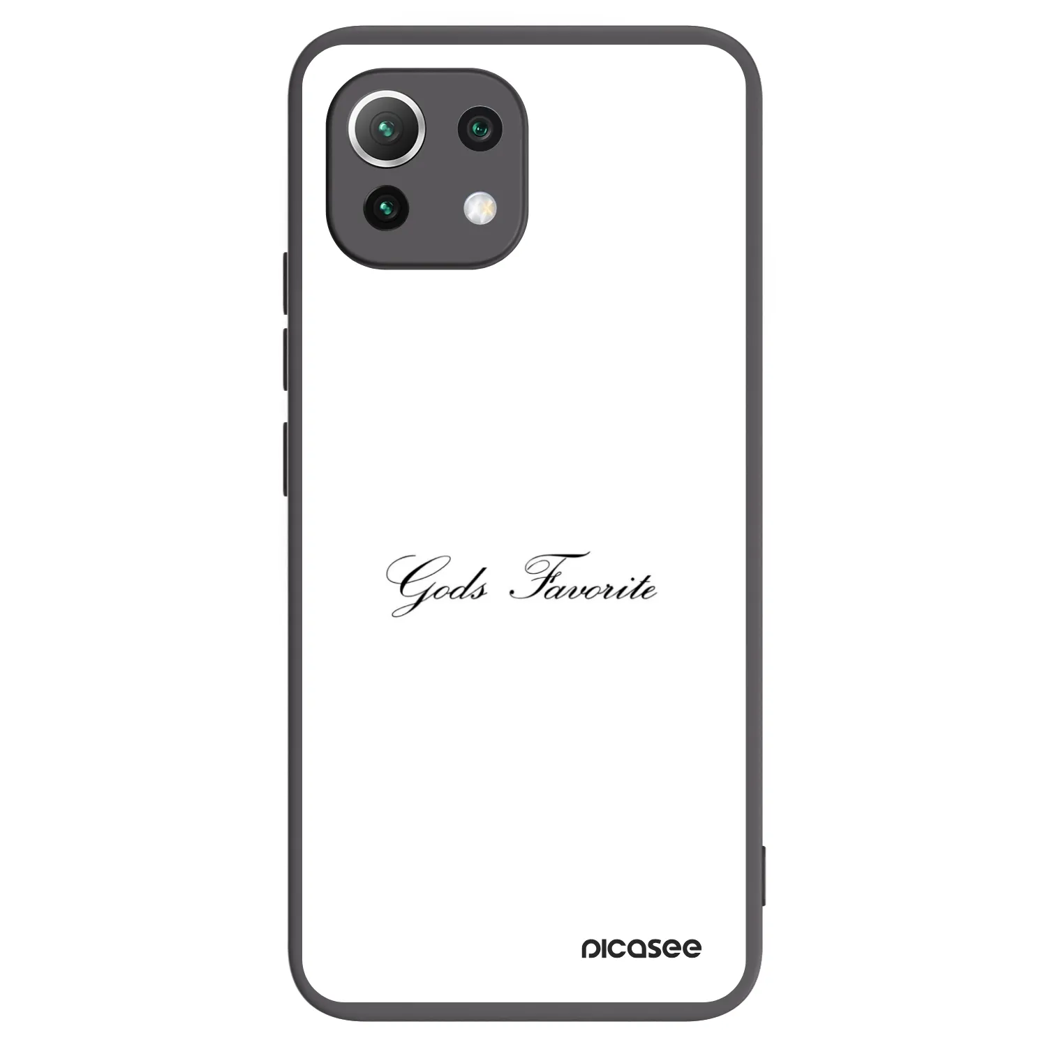 Picasee Xiaomi 11 Lite 5G NE Hülle - Schwarzes Silikon - Gods Favorite
