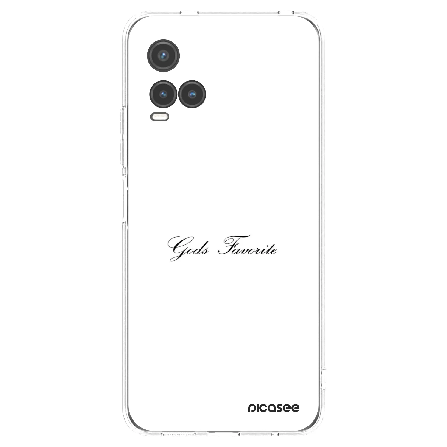 Picasee Vivo Y33s Hülle - Transparentes Silikon - Gods Favorite
