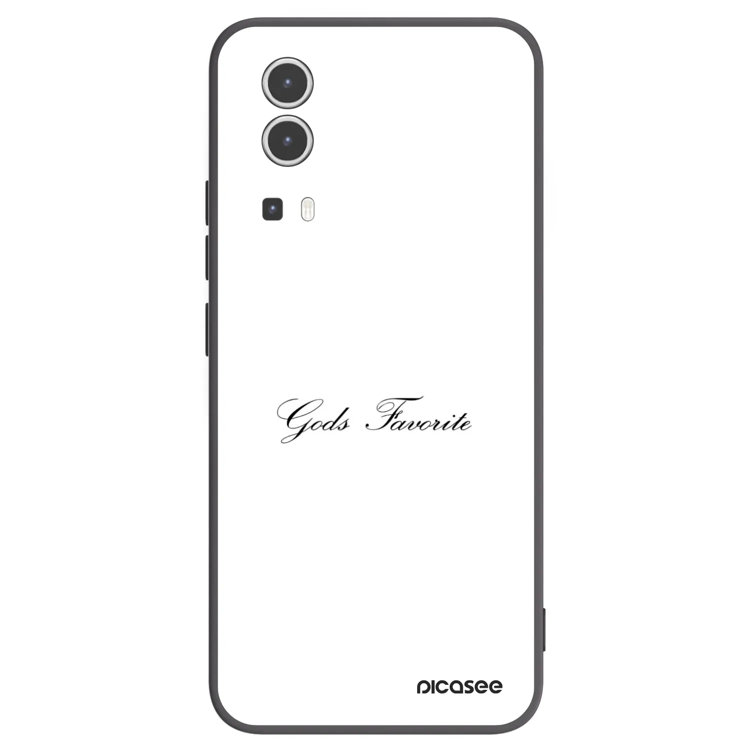 Picasee Vivo Y72 5G Hülle - Schwarzes Silikon - Gods Favorite