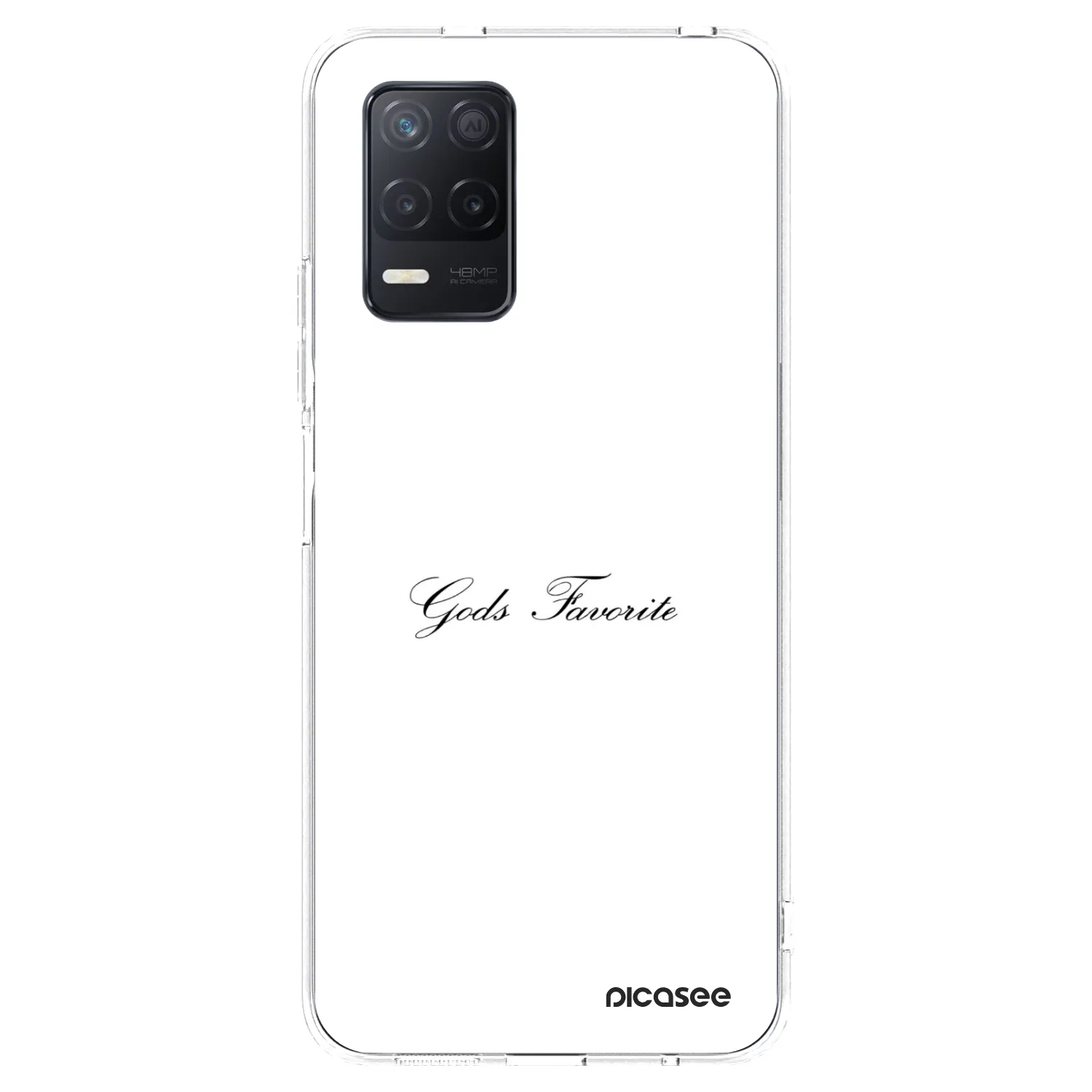 Picasee Realme 8 5G Hülle - Transparentes Silikon - Gods Favorite