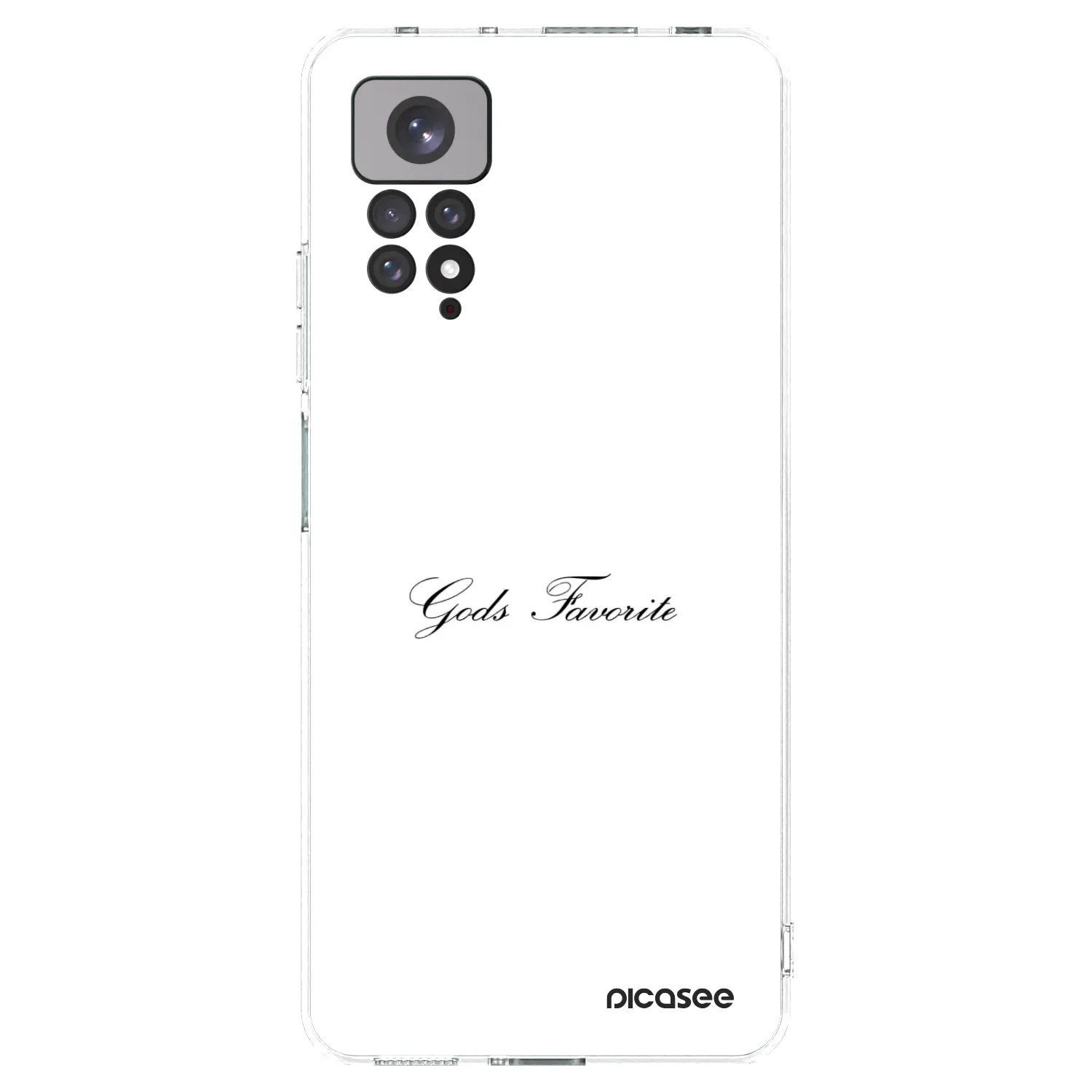 Picasee Xiaomi Redmi Note 11 Hülle - Transparentes Silikon - Gods Favorite