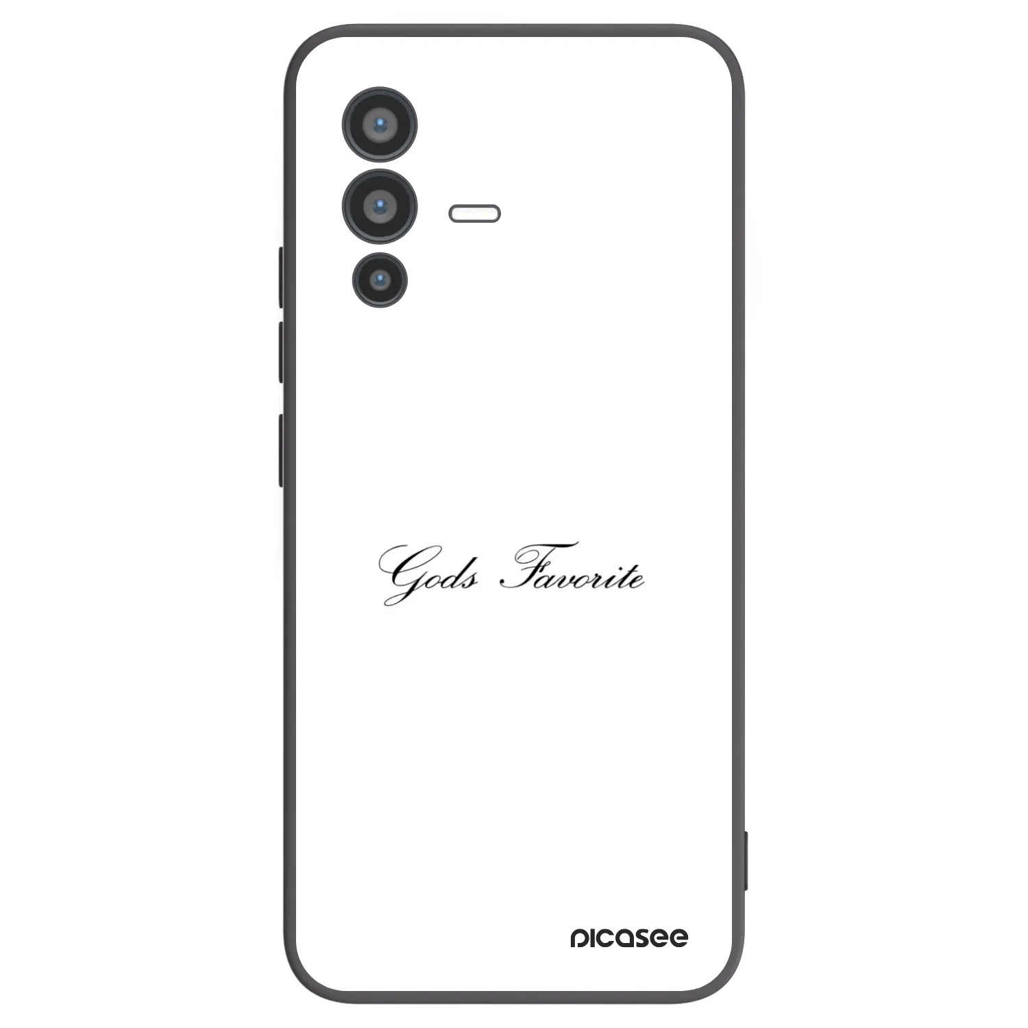 Picasee Vivo V23 5G Hülle - Schwarzes Silikon - Gods Favorite