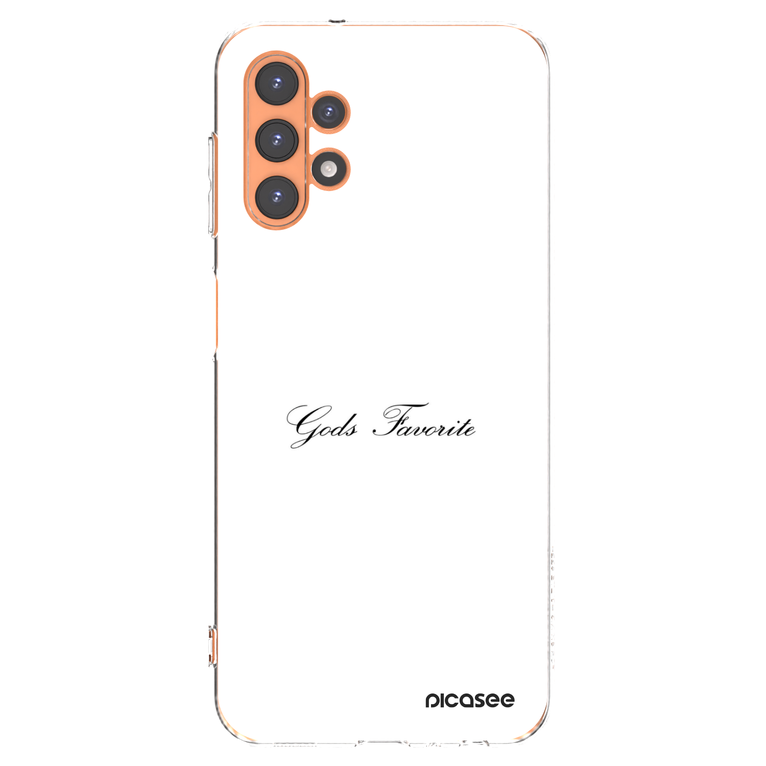 Picasee Samsung Galaxy A13 4G A135 Hülle - Transparentes Silikon - Gods Favorite