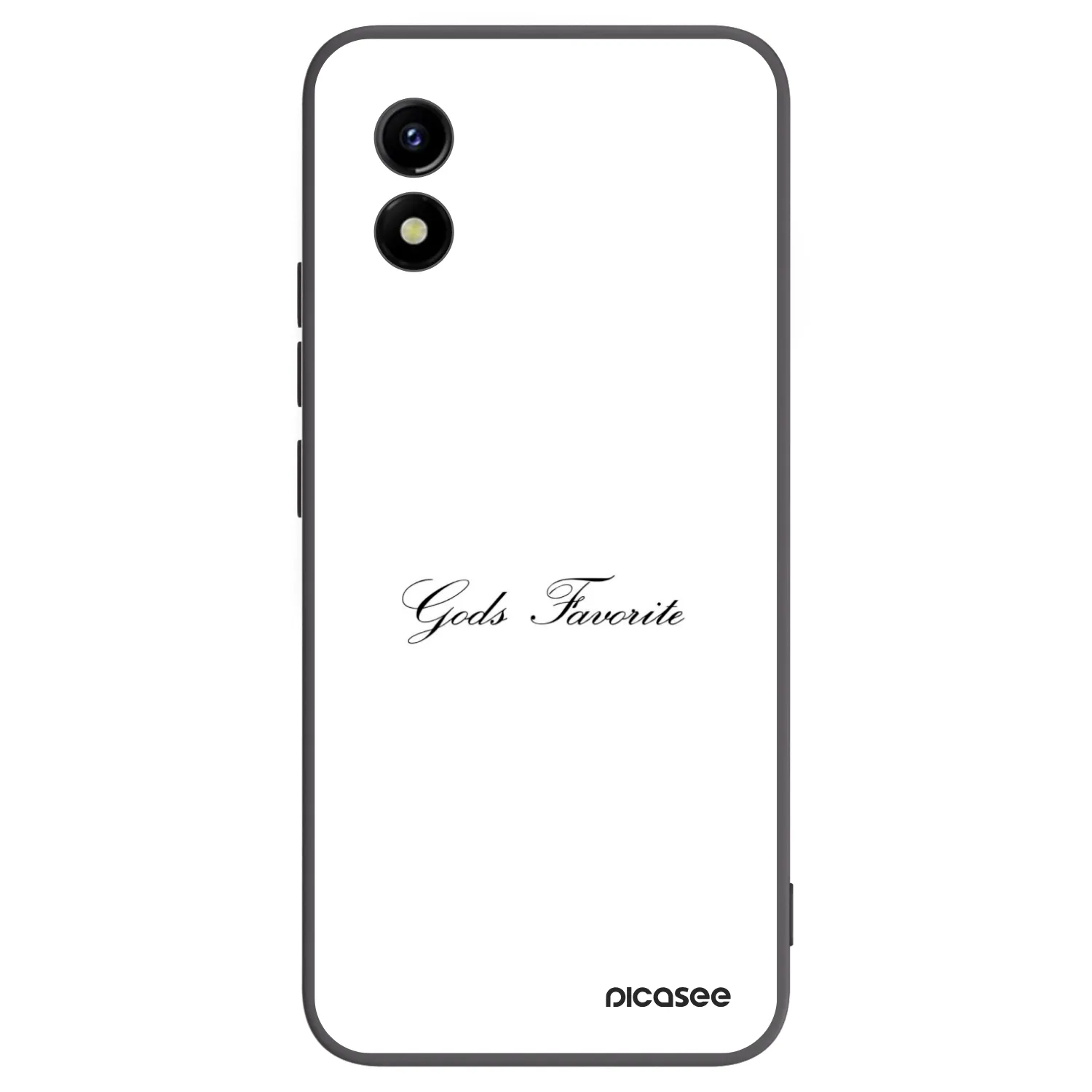 Picasee Vivo Y01 Hülle - Schwarzes Silikon - Gods Favorite