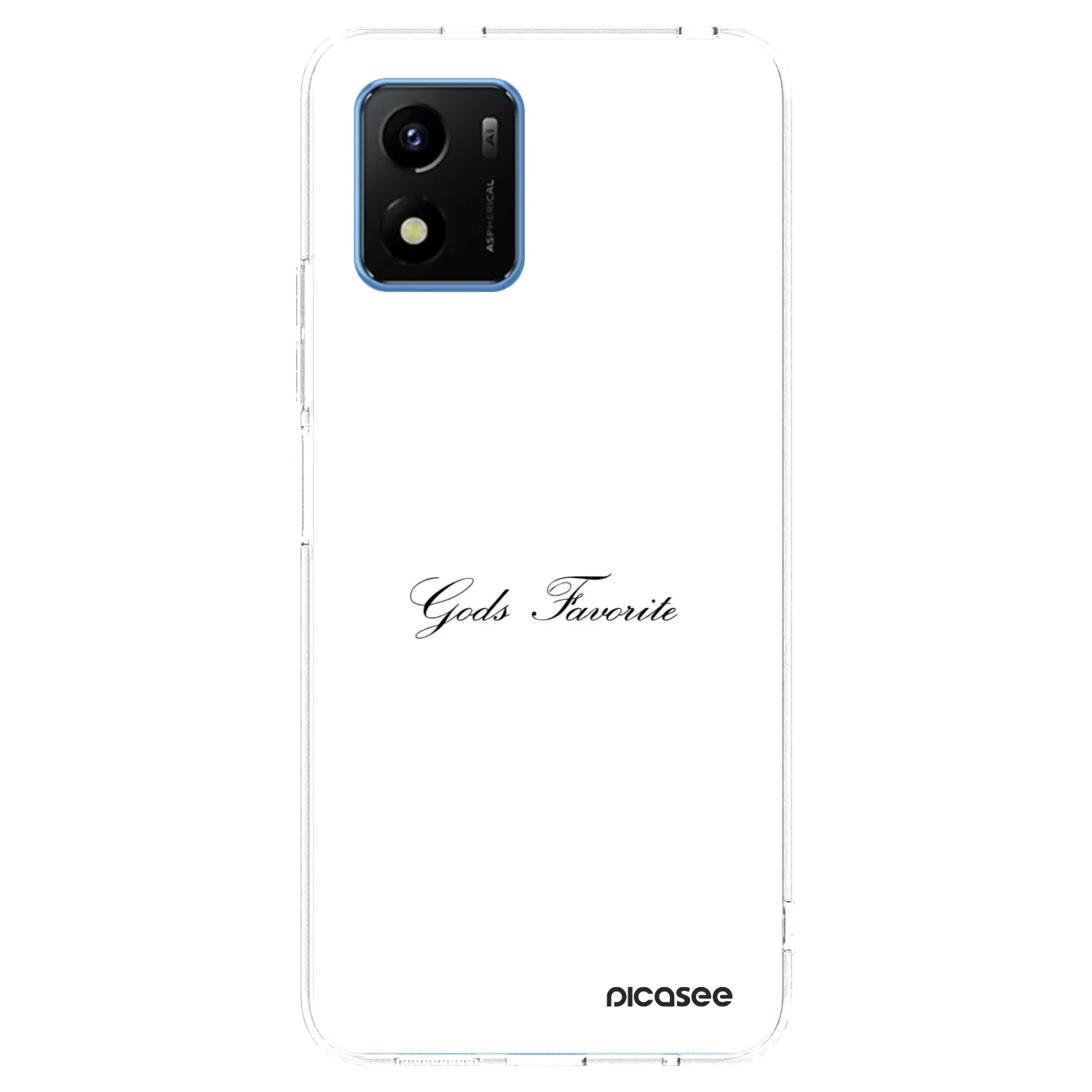 Picasee Vivo Y01 Hülle - Transparentes Silikon - Gods Favorite