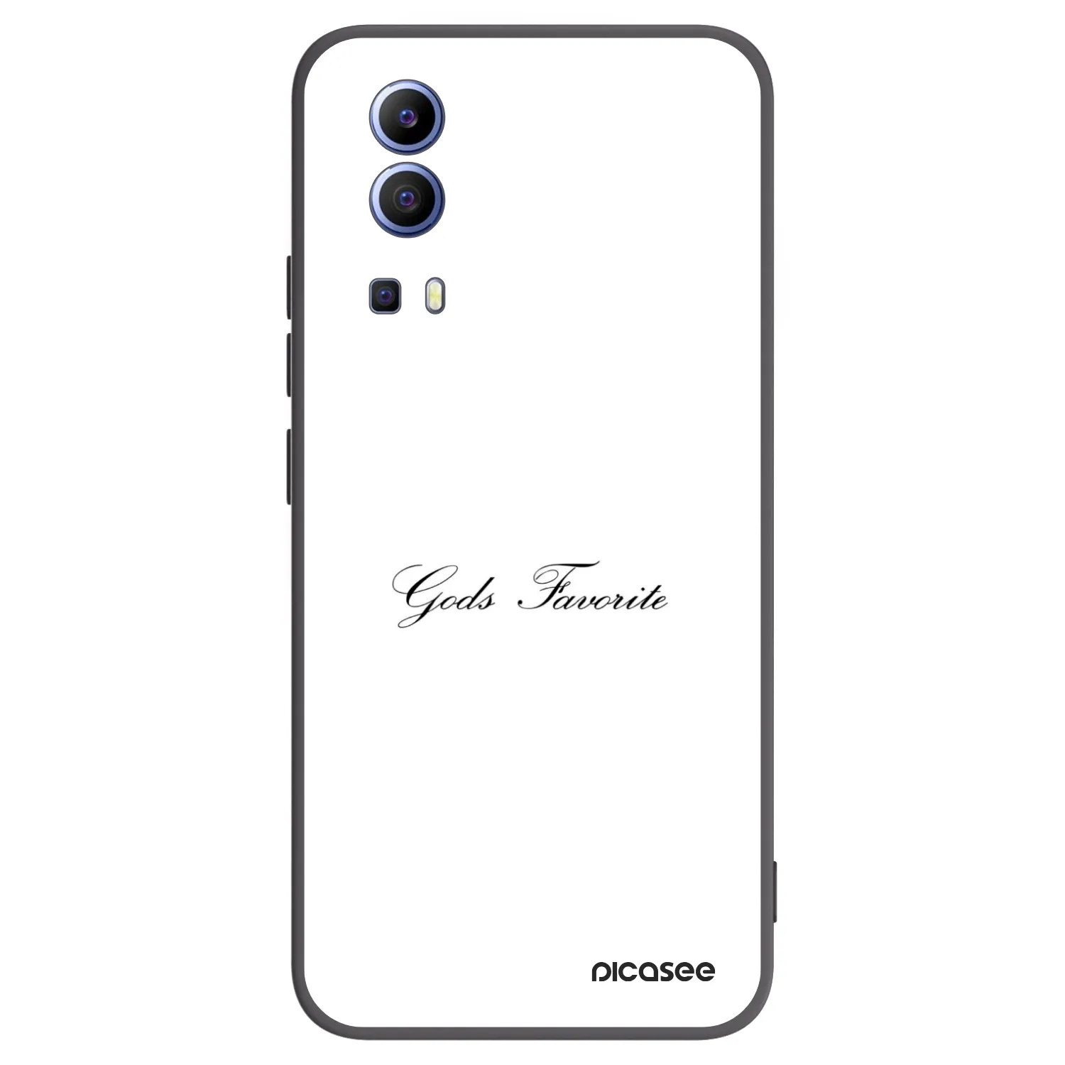 Picasee Vivo Y52 5G Hülle - Schwarzes Silikon - Gods Favorite