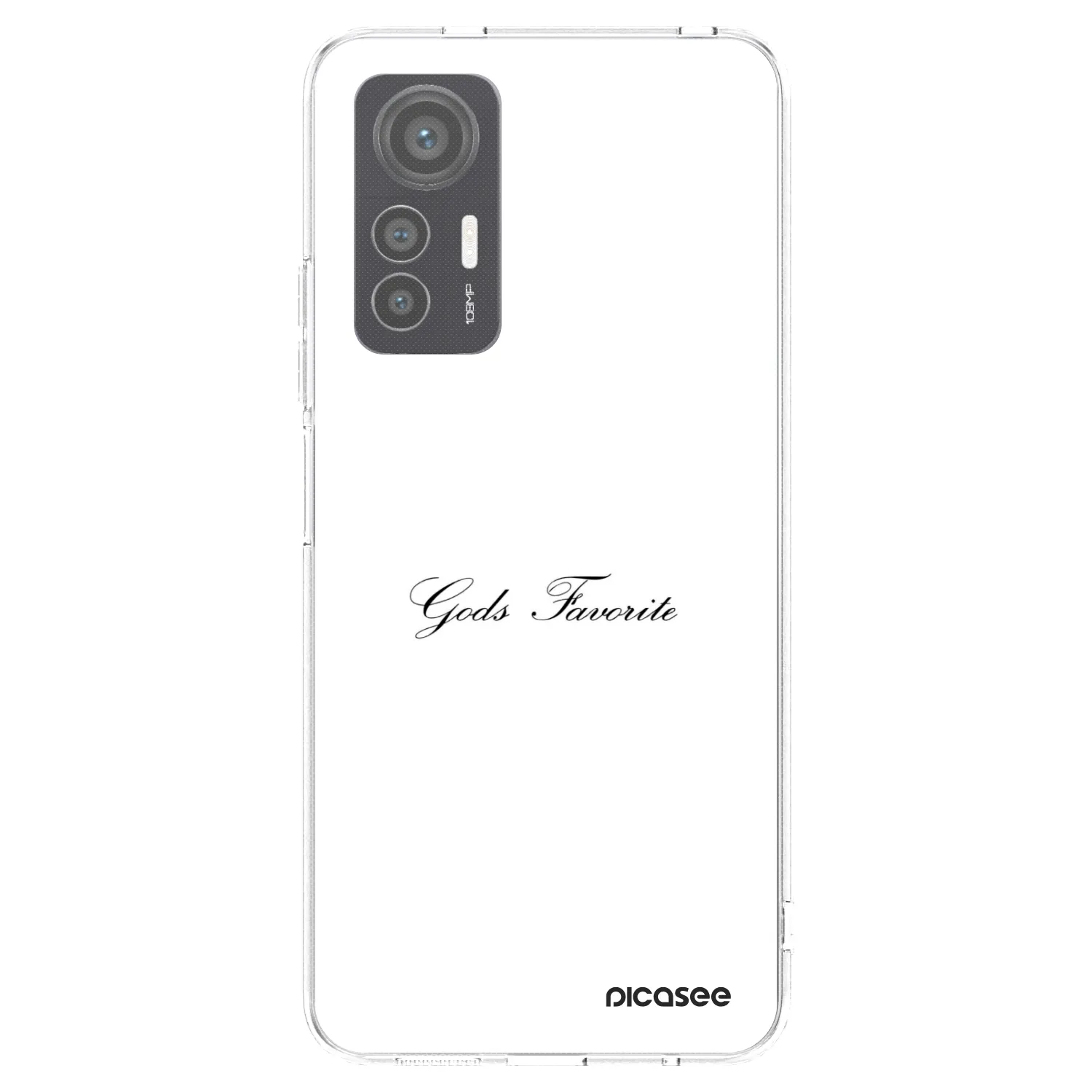 Picasee Xiaomi 12 Lite Hülle - Transparentes Silikon - Gods Favorite