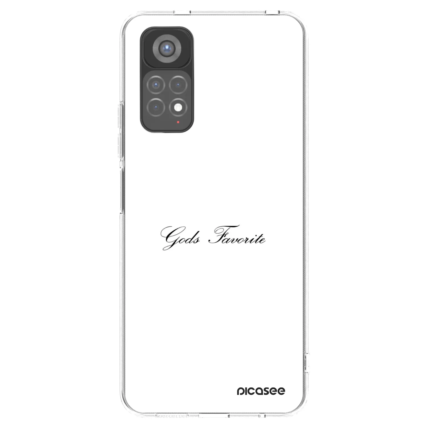 Picasee Xiaomi Redmi Note 11S 5G Hülle - Transparentes Silikon - Gods Favorite