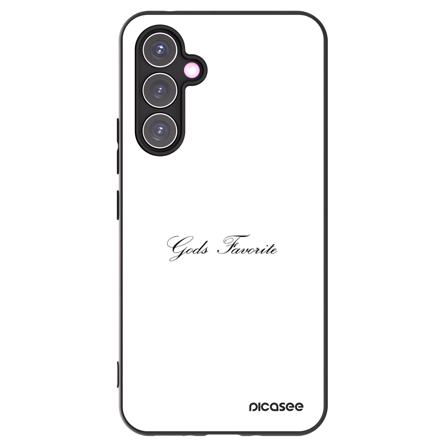 Picasee Samsung Galaxy A54 5G A546B Hülle - Schwarzes Silikon - Gods Favorite