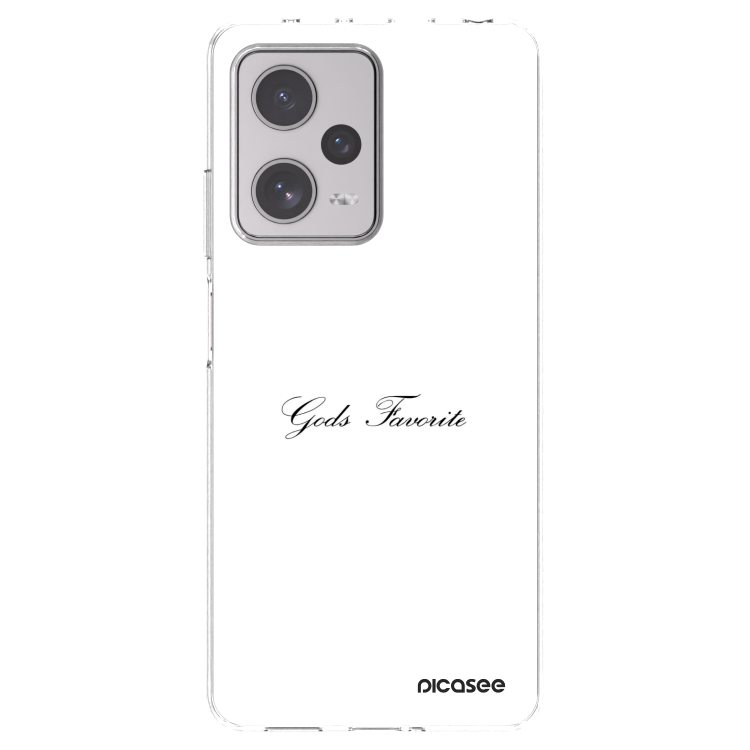 Picasee Xiaomi Redmi Note 12 Pro+ 5G Hülle - Transparentes Silikon - Gods Favorite