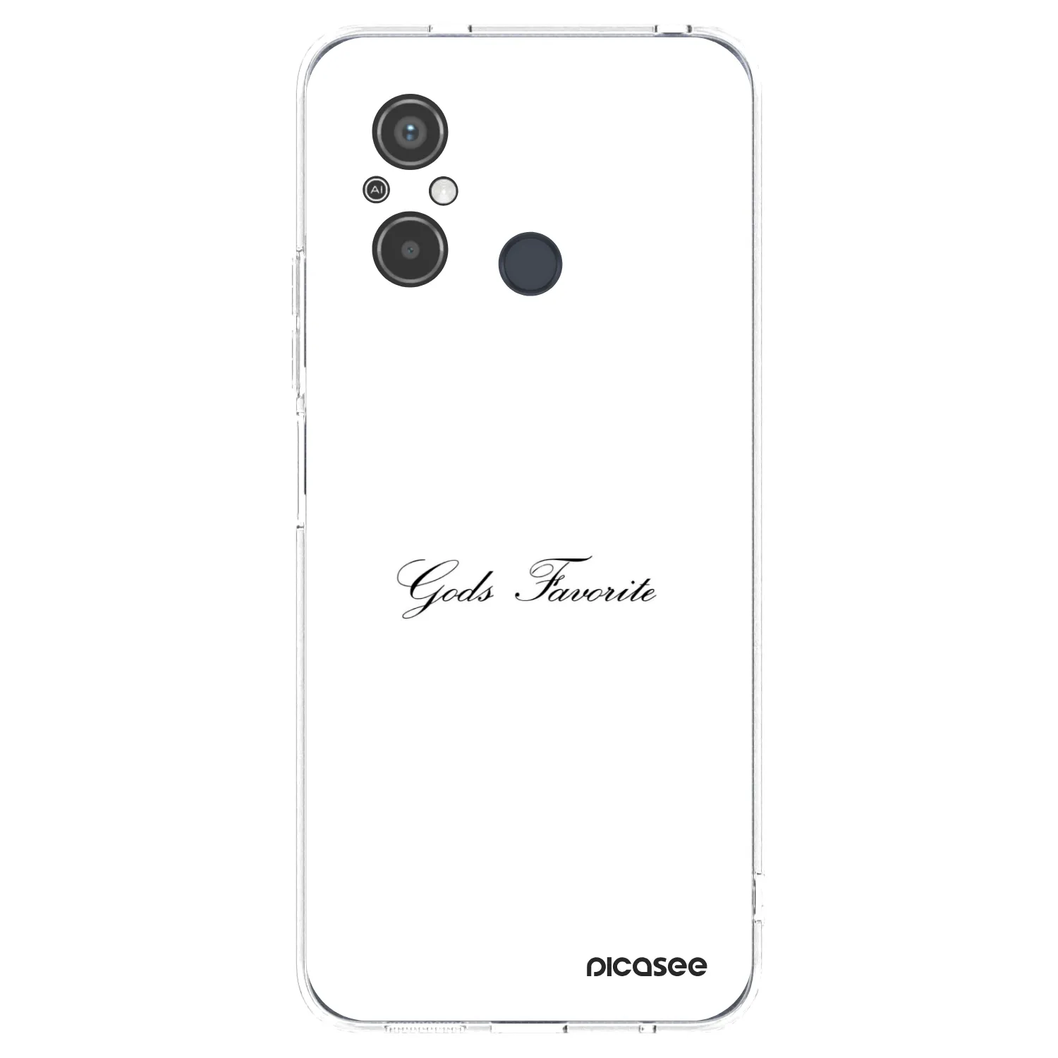 Picasee Xiaomi Redmi 12C Hülle - Transparentes Silikon - Gods Favorite