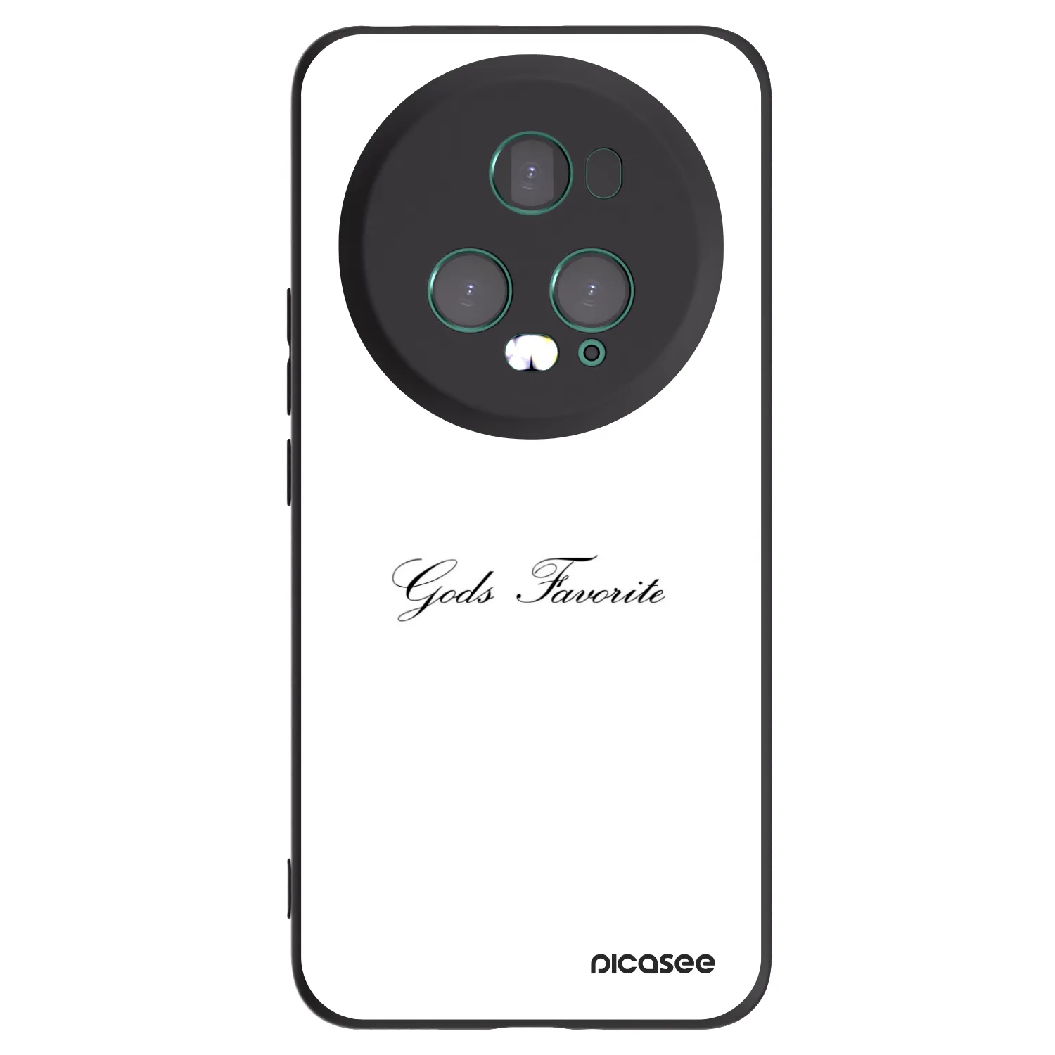 Picasee Honor Magic5 Pro Hülle - Schwarzes Silikon - Gods Favorite