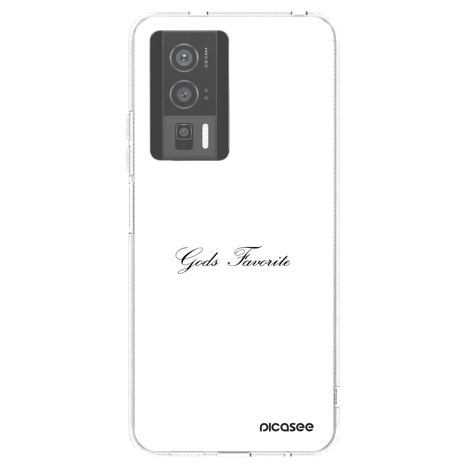 Picasee Xiaomi Poco F5 Pro 5G Hülle - Transparentes Silikon - Gods Favorite