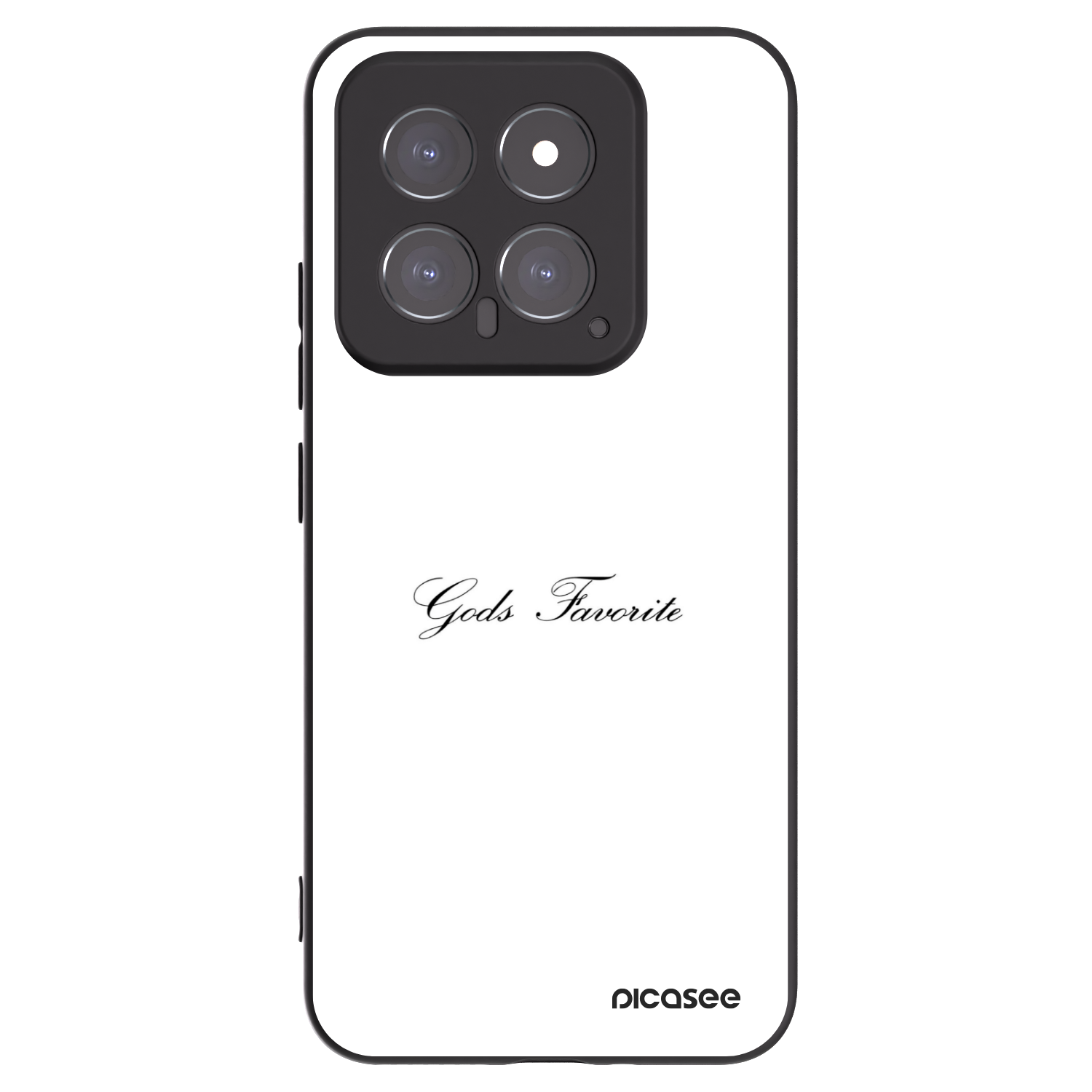 Picasee Xiaomi 14 Hülle - Schwarzes Silikon - Gods Favorite
