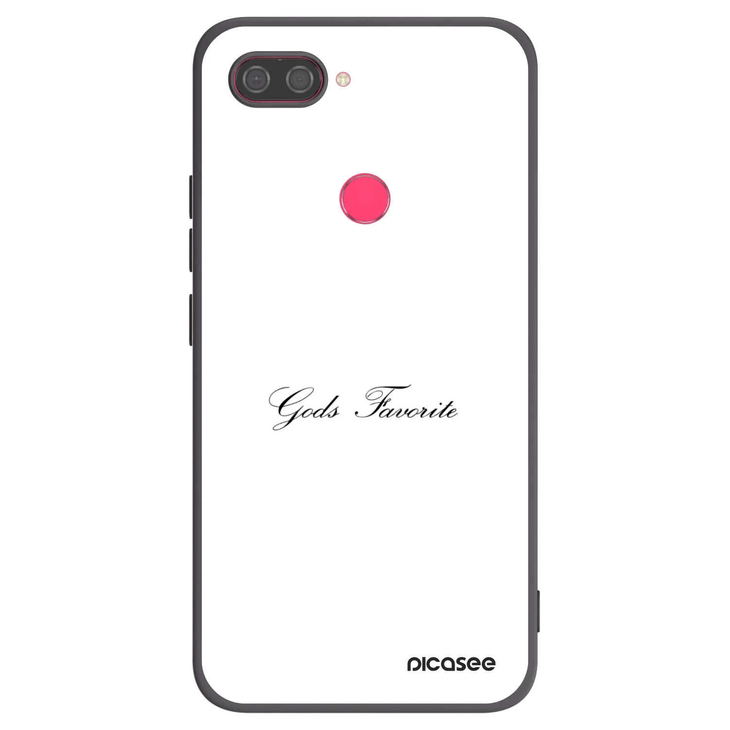 Picasee Xiaomi Mi 8 Lite Hülle - Schwarzes Silikon - Gods Favorite