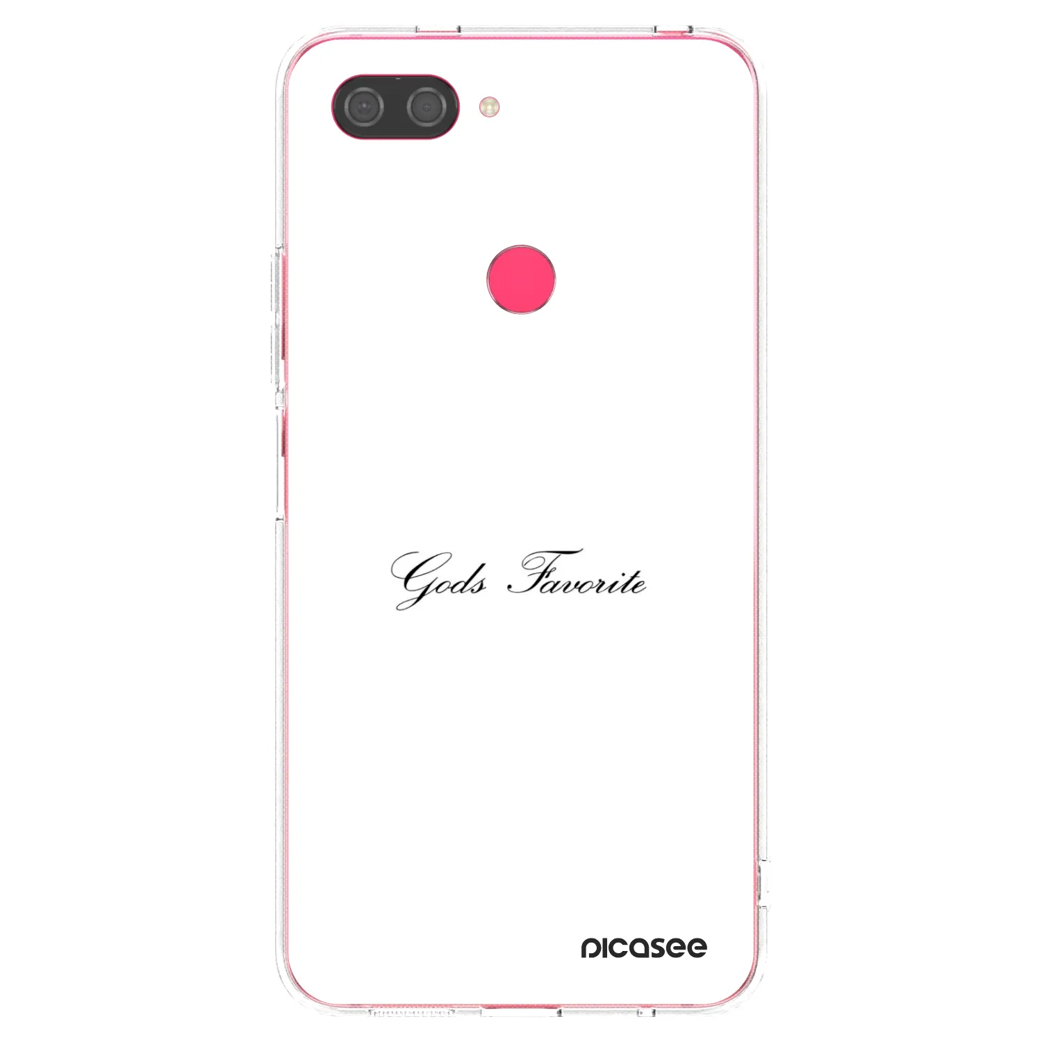 Picasee Xiaomi Mi 8 Lite Hülle - Transparentes Silikon - Gods Favorite