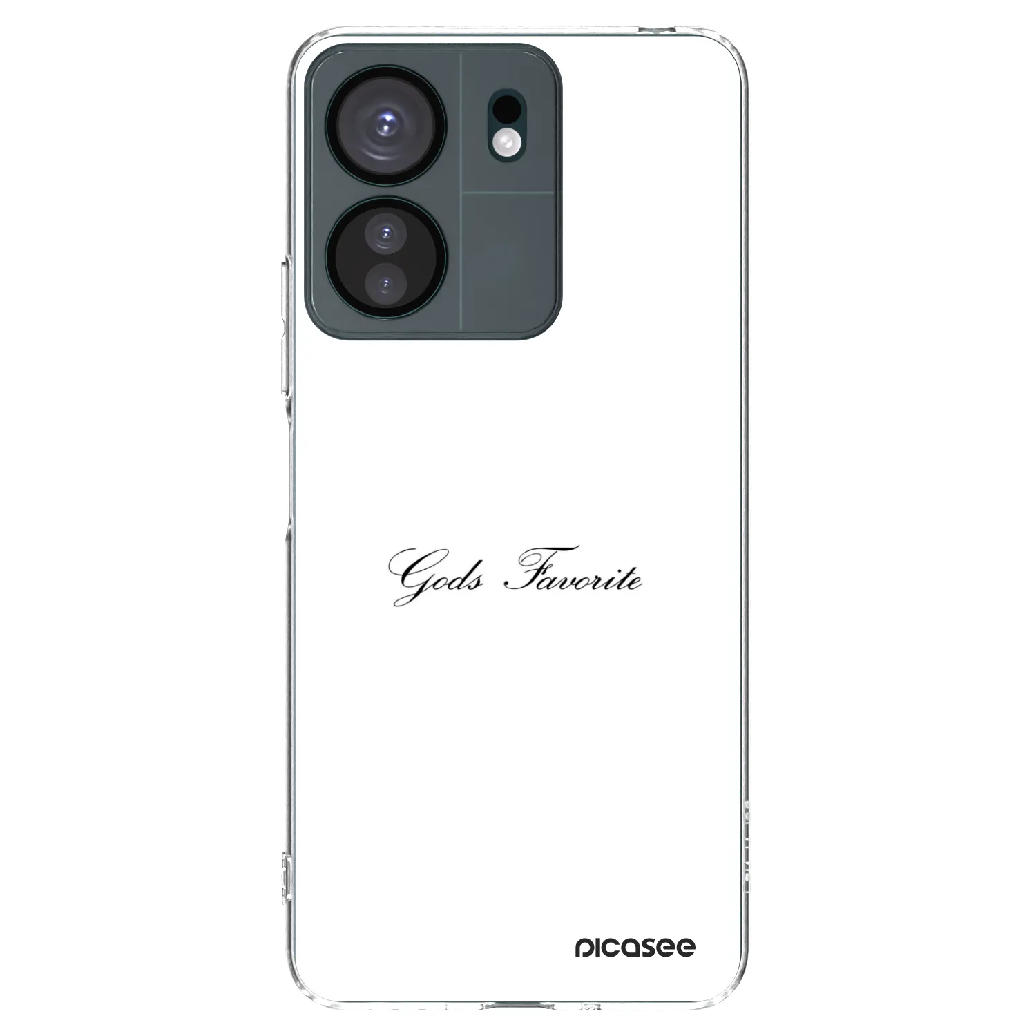 Picasee Xiaomi Redmi 13C 4G Hülle - Transparentes Silikon - Gods Favorite