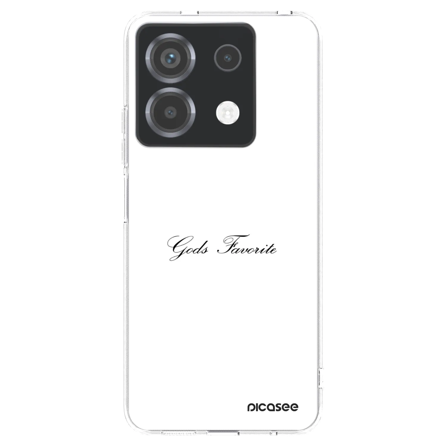 Picasee Xiaomi Poco X6 Hülle - Transparentes Silikon - Gods Favorite