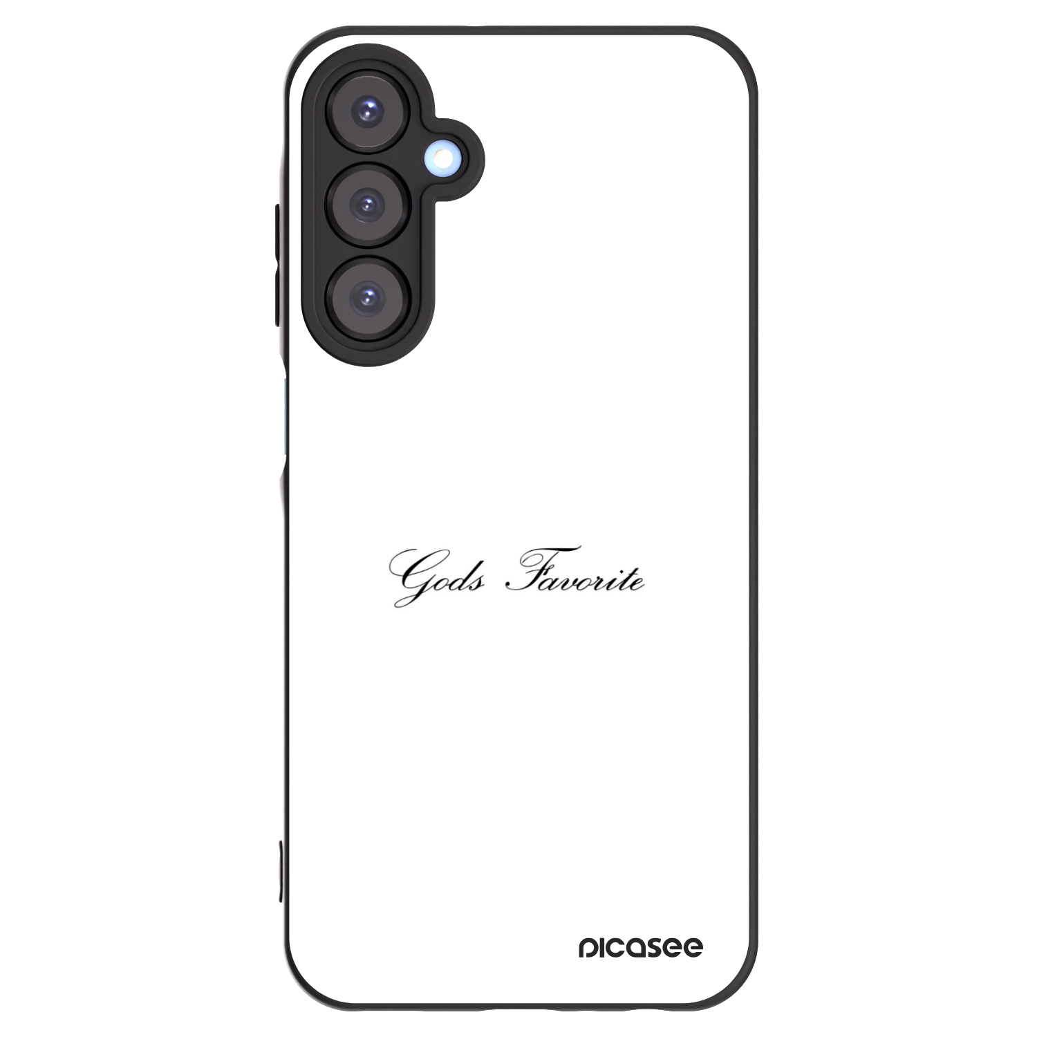 Picasee Samsung Galaxy A25 A256B 5G Hülle - Schwarzes Silikon - Gods Favorite