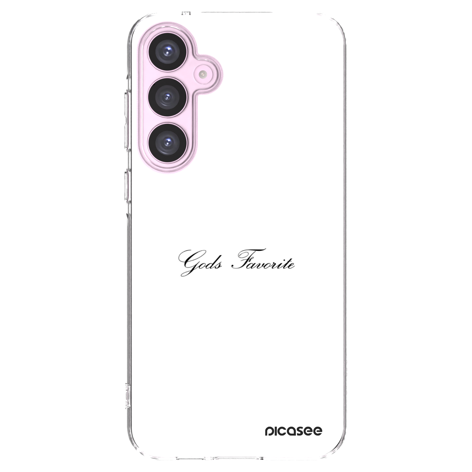 Picasee Samsung Galaxy A55 5G A556B Hülle - Transparentes Silikon - Gods Favorite