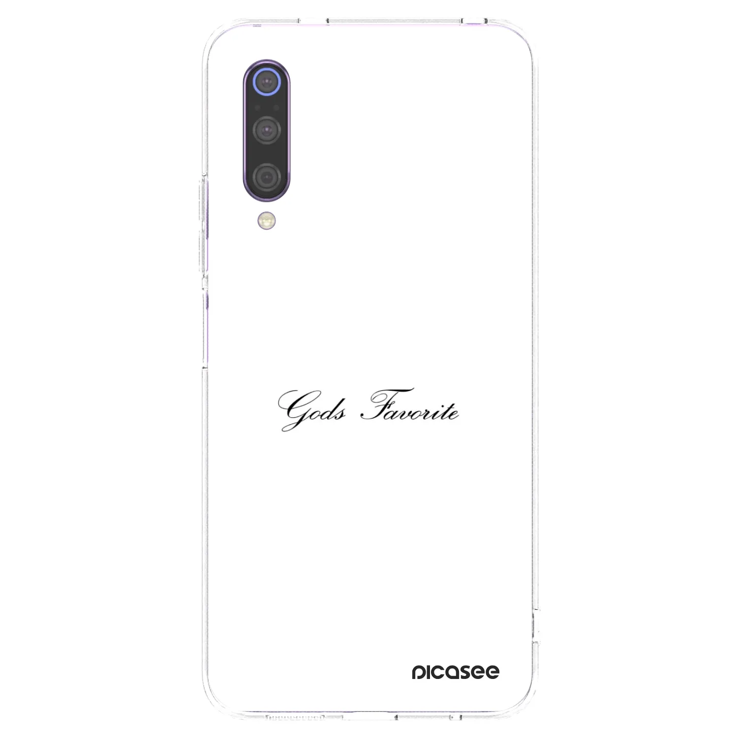 Picasee Xiaomi Mi 9 Hülle - Transparentes Silikon - Gods Favorite