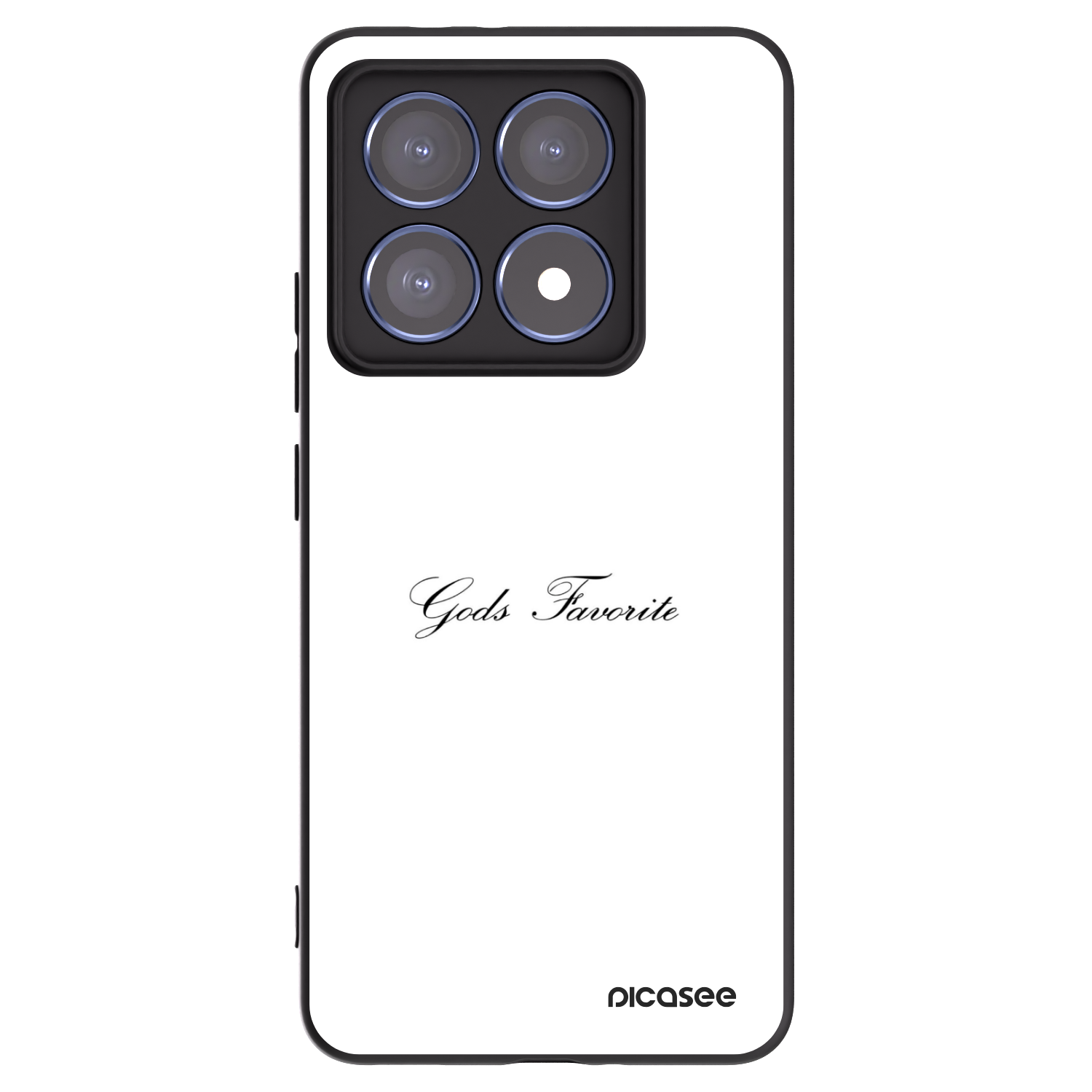 Picasee Xiaomi 14T Pro Hülle - Schwarzes Silikon - Gods Favorite