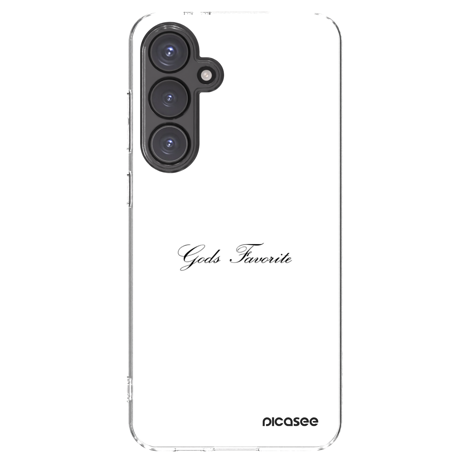 Picasee Samsung Galaxy S24 FE S721B Hülle - Transparentes Silikon - Gods Favorite