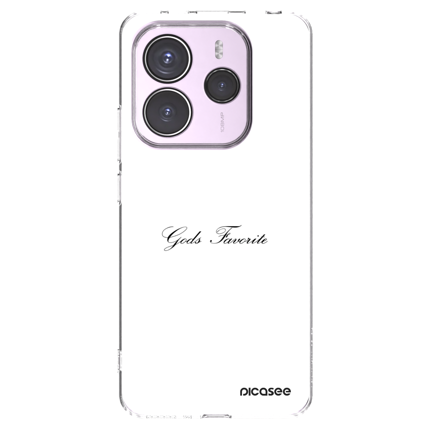 Picasee Xiaomi Redmi Note 14 5G Hülle - Transparentes Silikon - Gods Favorite