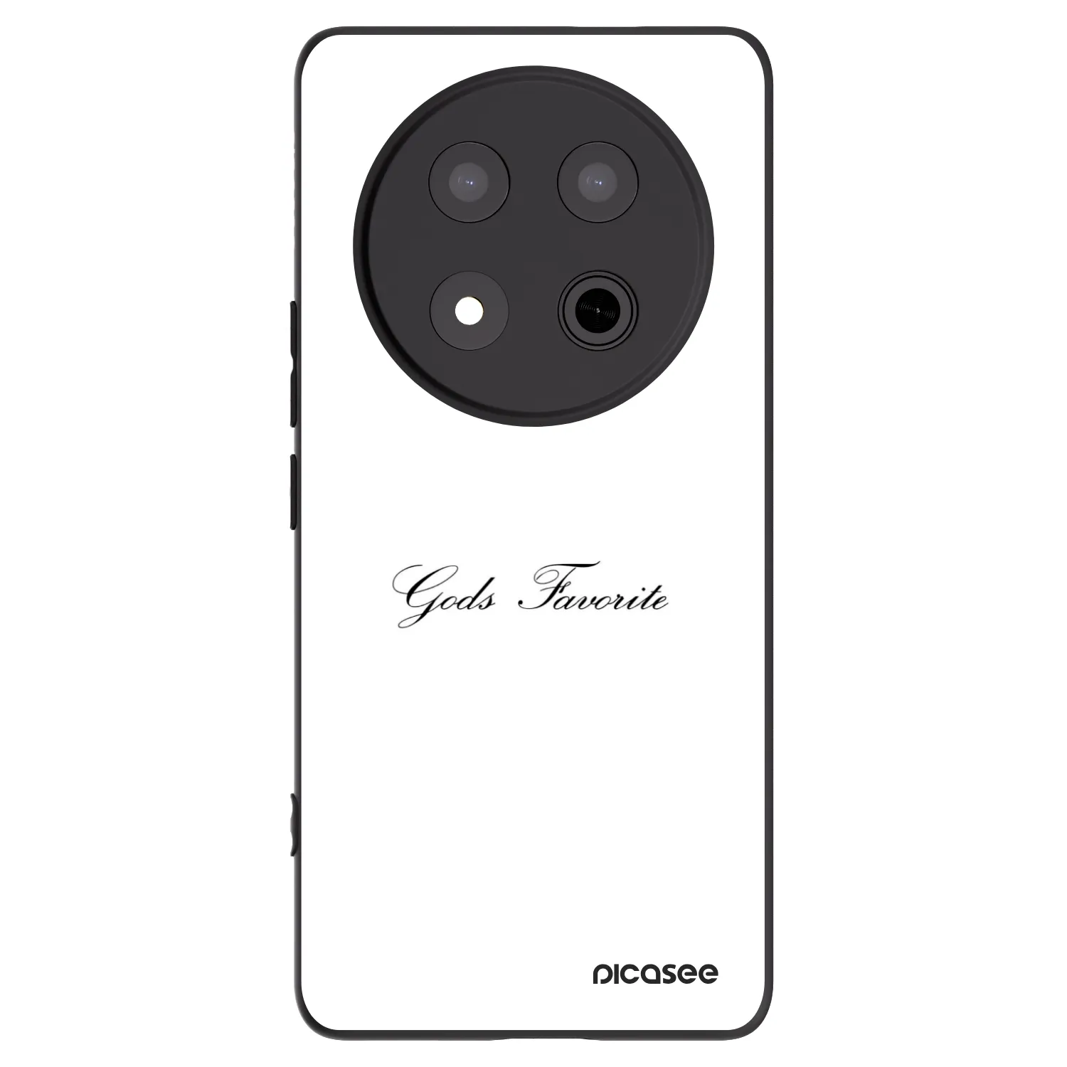 Picasee Honor Magic7 Lite 5G Hülle - Schwarzes Silikon - Gods Favorite