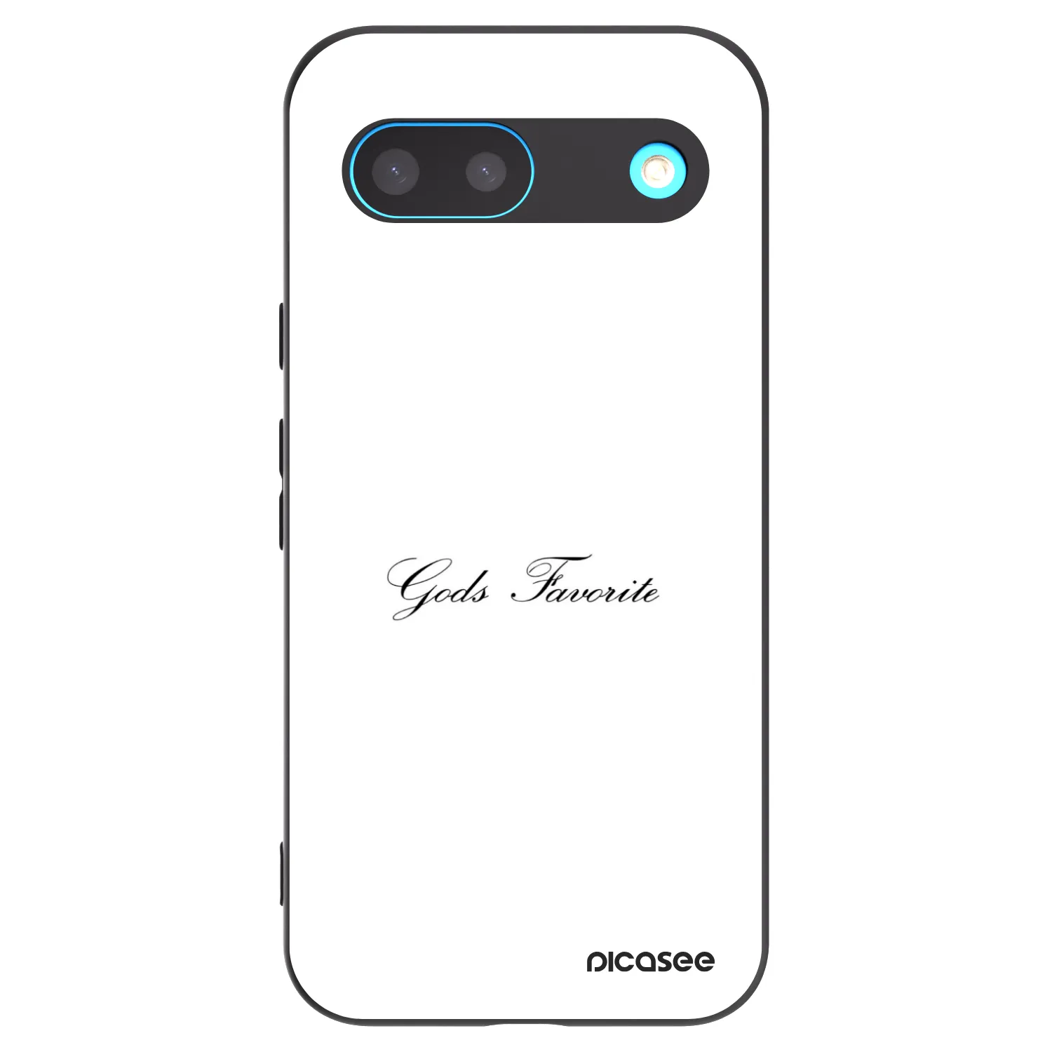Picasee Google Pixel 8 Hülle - Schwarzes Silikon - Gods Favorite