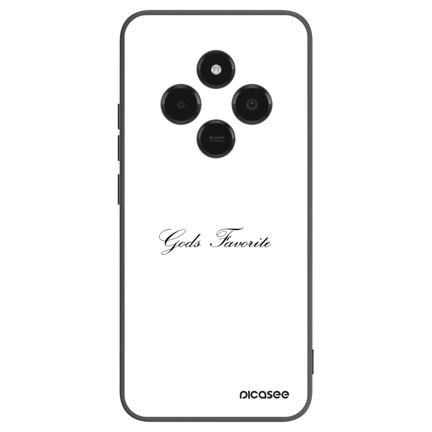 Picasee Xiaomi Poco C75 Hülle - Schwarzes Silikon - Gods Favorite