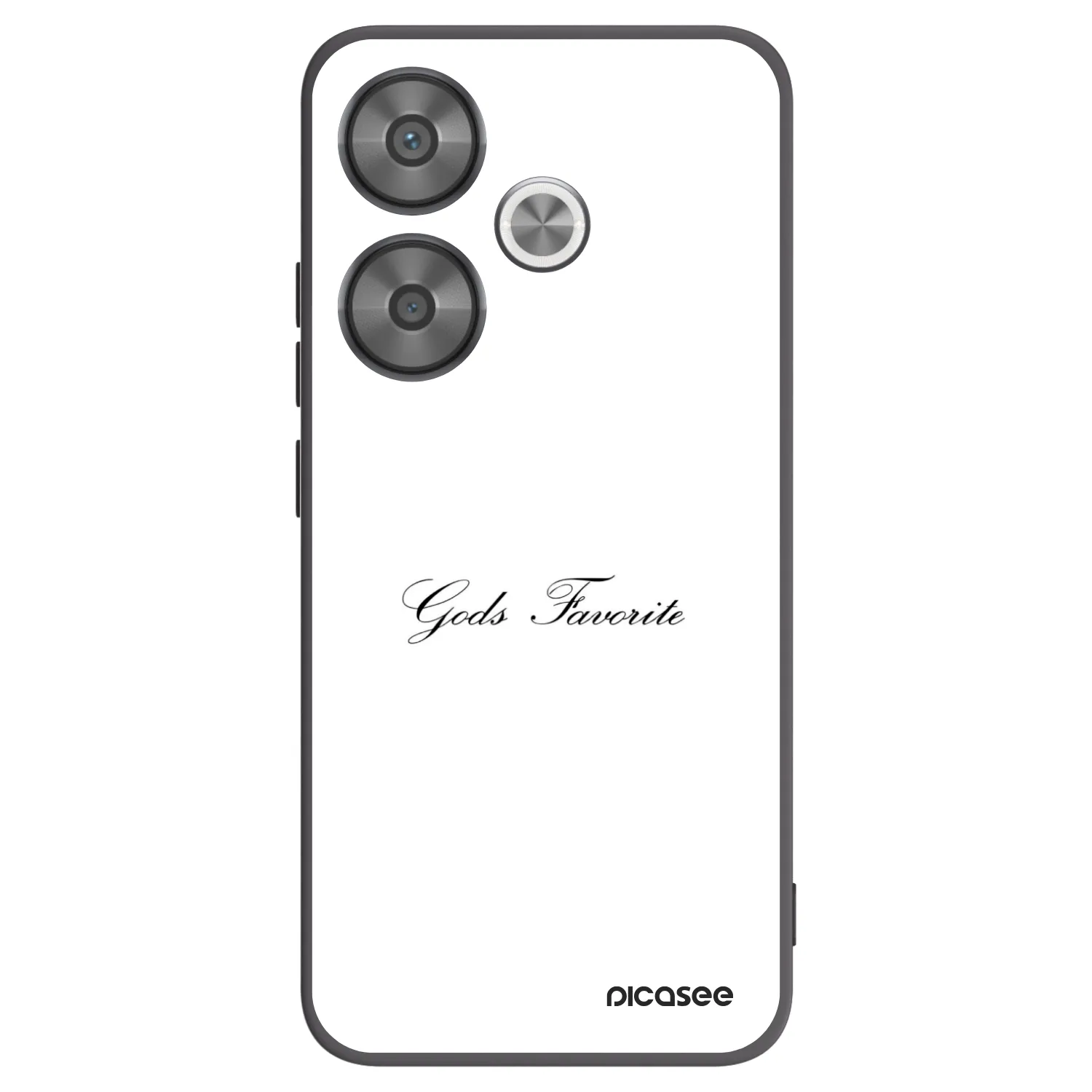 Picasee Xiaomi Poco F6 Hülle - Schwarzes Silikon - Gods Favorite