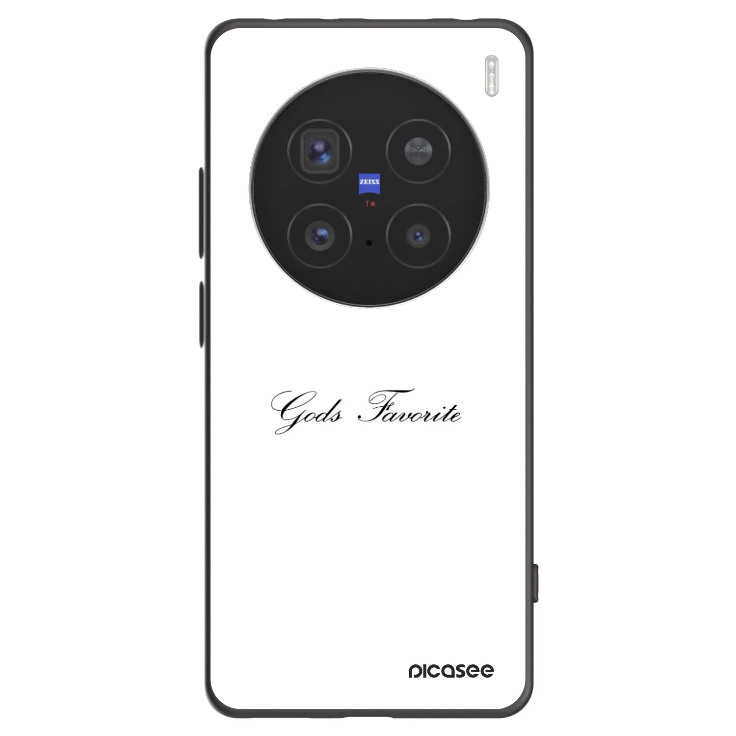 Picasee Vivo X200 Pro Hülle - Schwarzes Silikon - Gods Favorite
