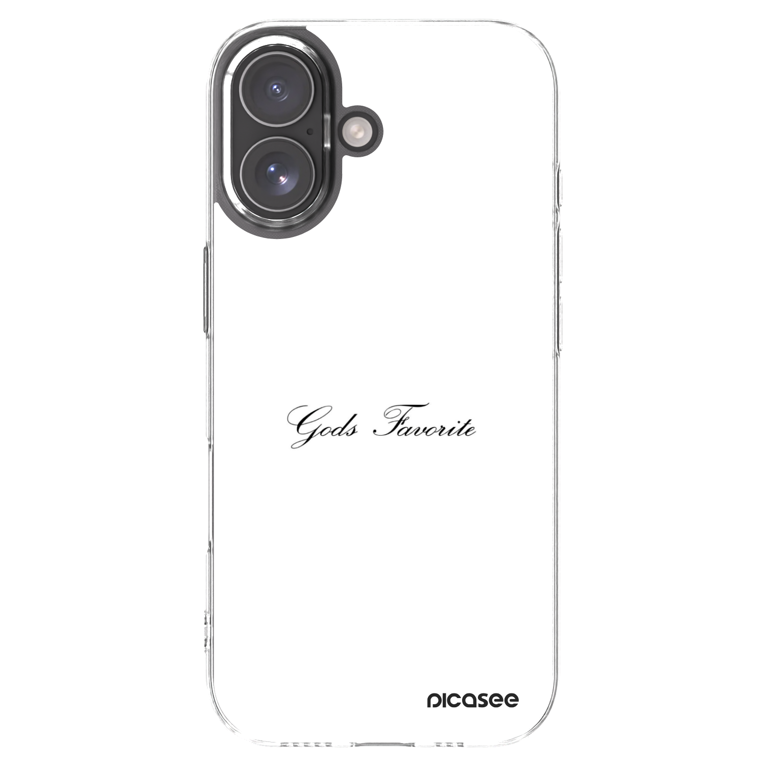 Picasee Apple iPhone 17 Hülle - Transparentes Silikon - Gods Favorite