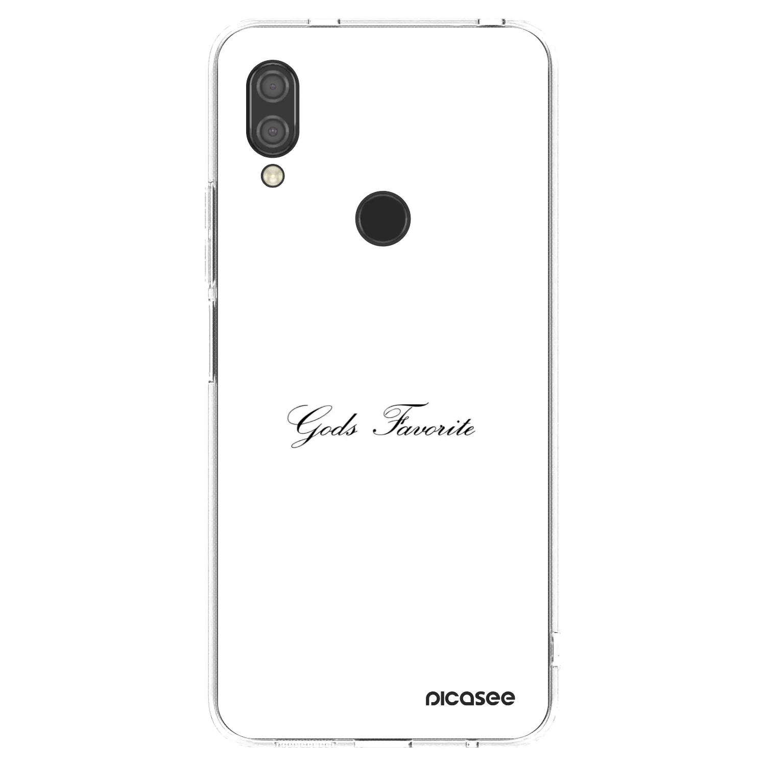 Picasee Xiaomi Redmi 7 Hülle - Transparentes Silikon - Gods Favorite