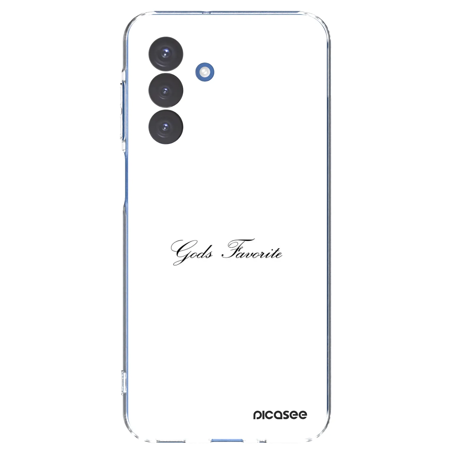 Picasee Samsung Galaxy A17 5G Hülle - Transparentes Silikon - Gods Favorite