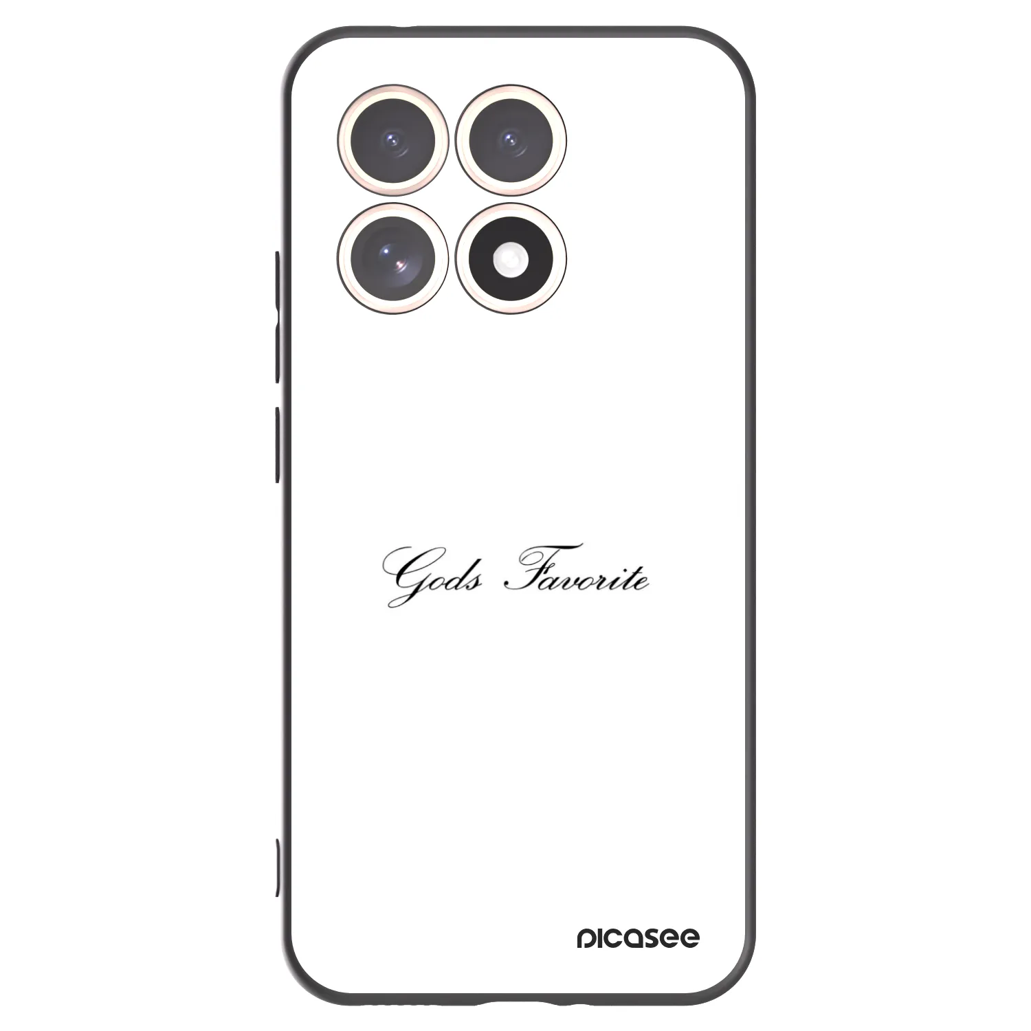 Picasee Xiaomi 15T Hülle - Schwarzes Silikon - Gods Favorite