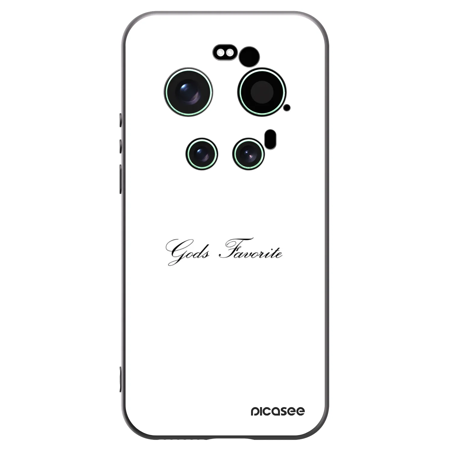 Picasee Xiaomi 17 Ultra Hülle - Schwarzes Silikon - Gods Favorite