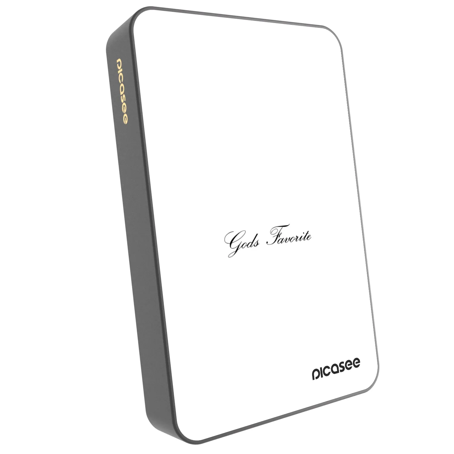 Picasee Powerbank mit MagSafe 10 000 mAh Grau - Gods Favorite