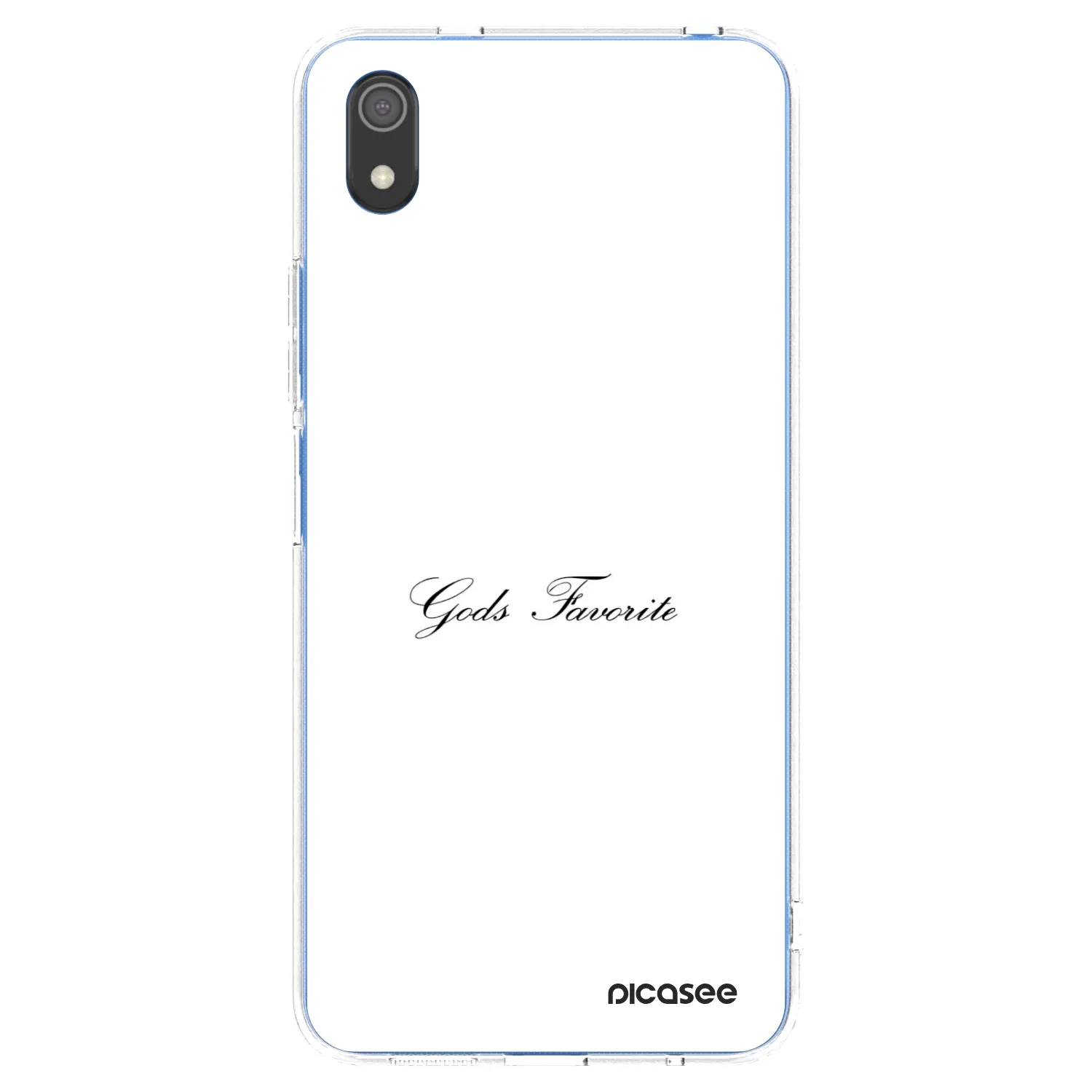 Picasee Xiaomi Redmi 7A Hülle - Transparentes Silikon - Gods Favorite
