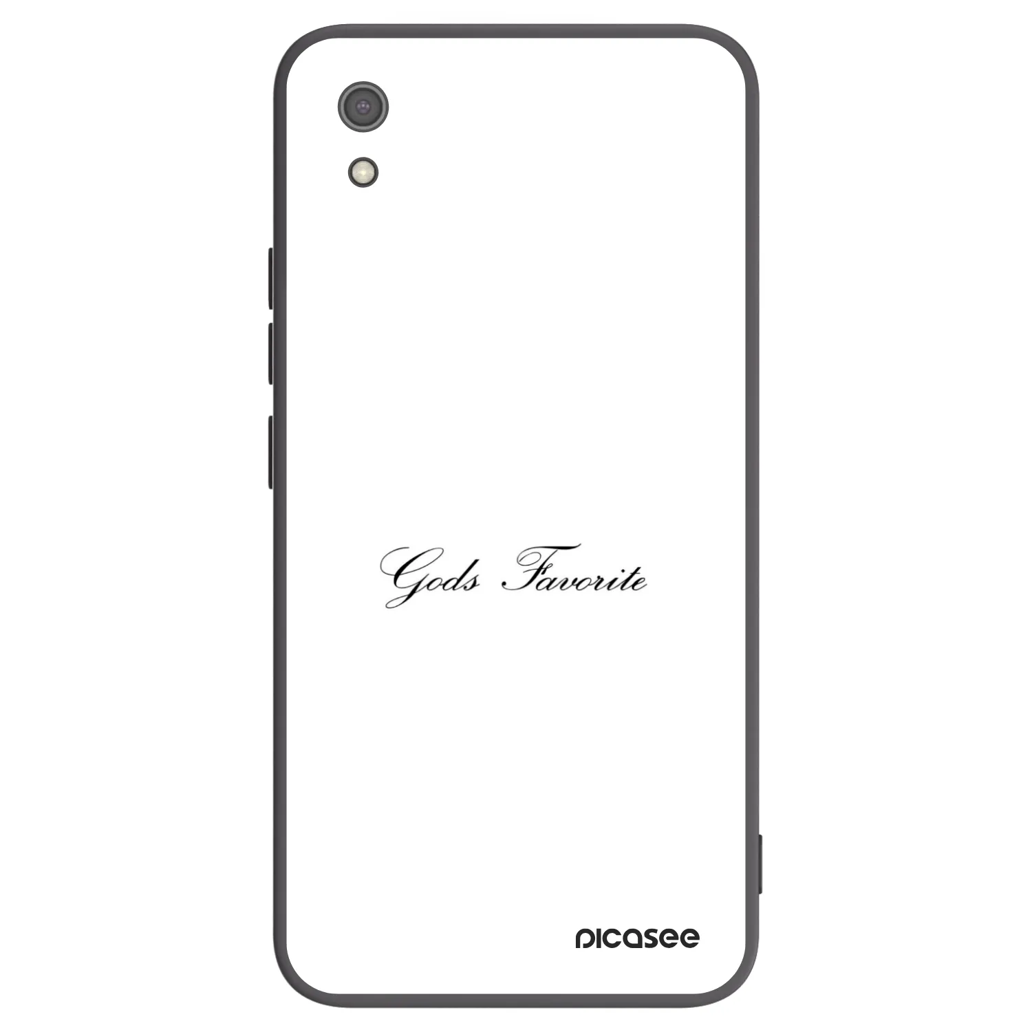 Picasee Xiaomi Redmi 7A Hülle - Schwarzes Silikon - Gods Favorite