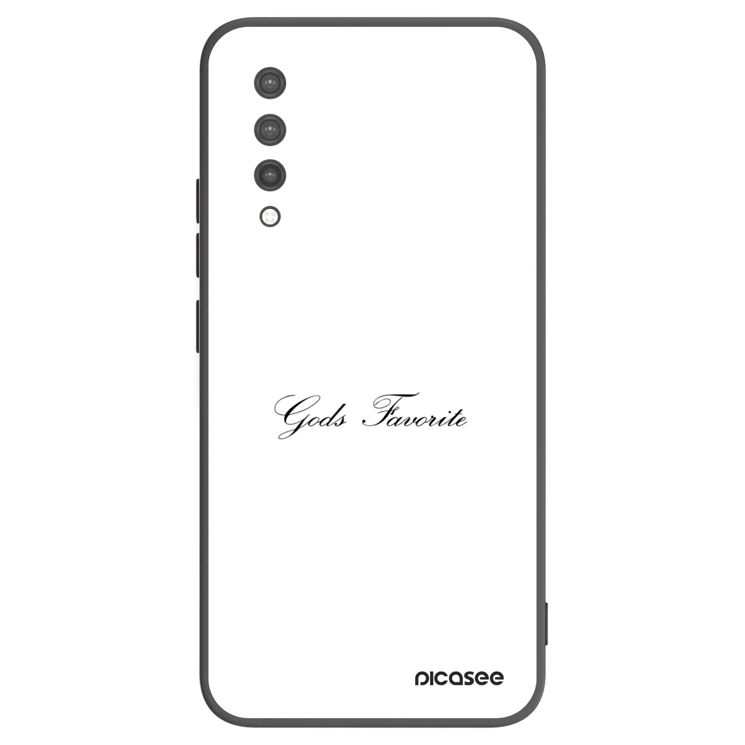 Picasee Xiaomi Mi 9 Lite Hülle - Schwarzes Silikon - Gods Favorite