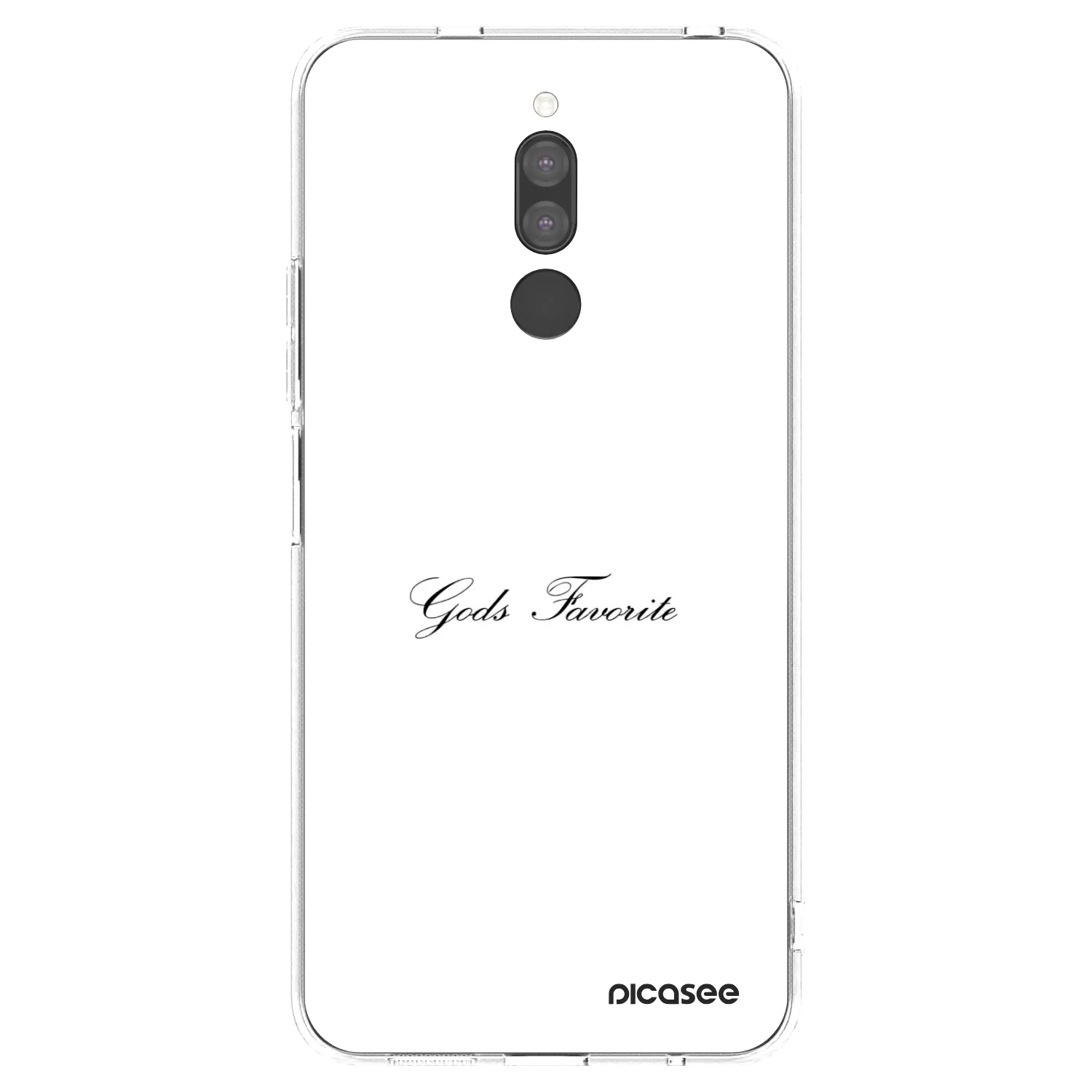 Picasee Xiaomi Redmi 8 Hülle - Transparentes Silikon - Gods Favorite