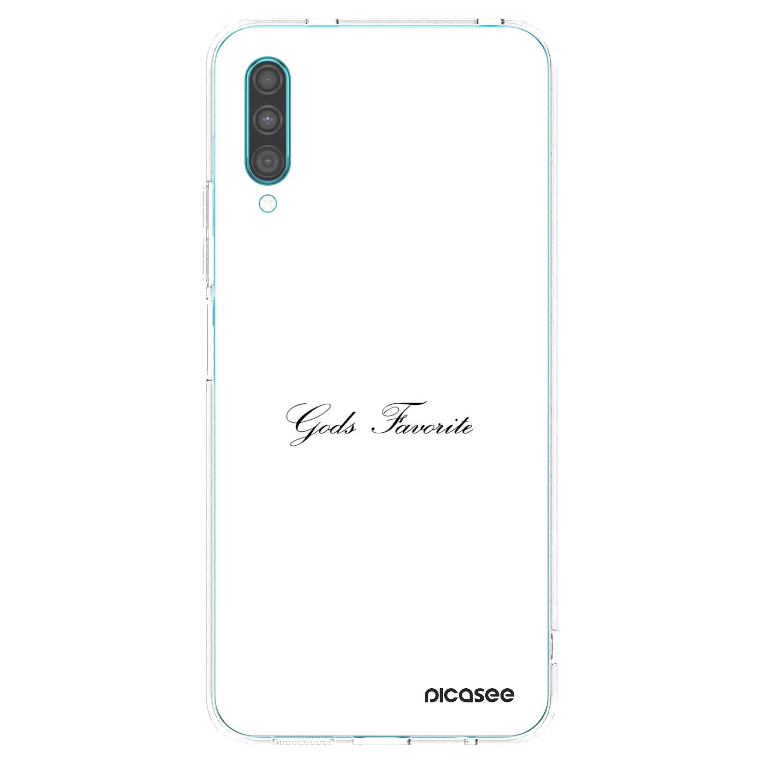 Picasee Samsung Galaxy A30s A307F Hülle - Transparentes Silikon - Gods Favorite