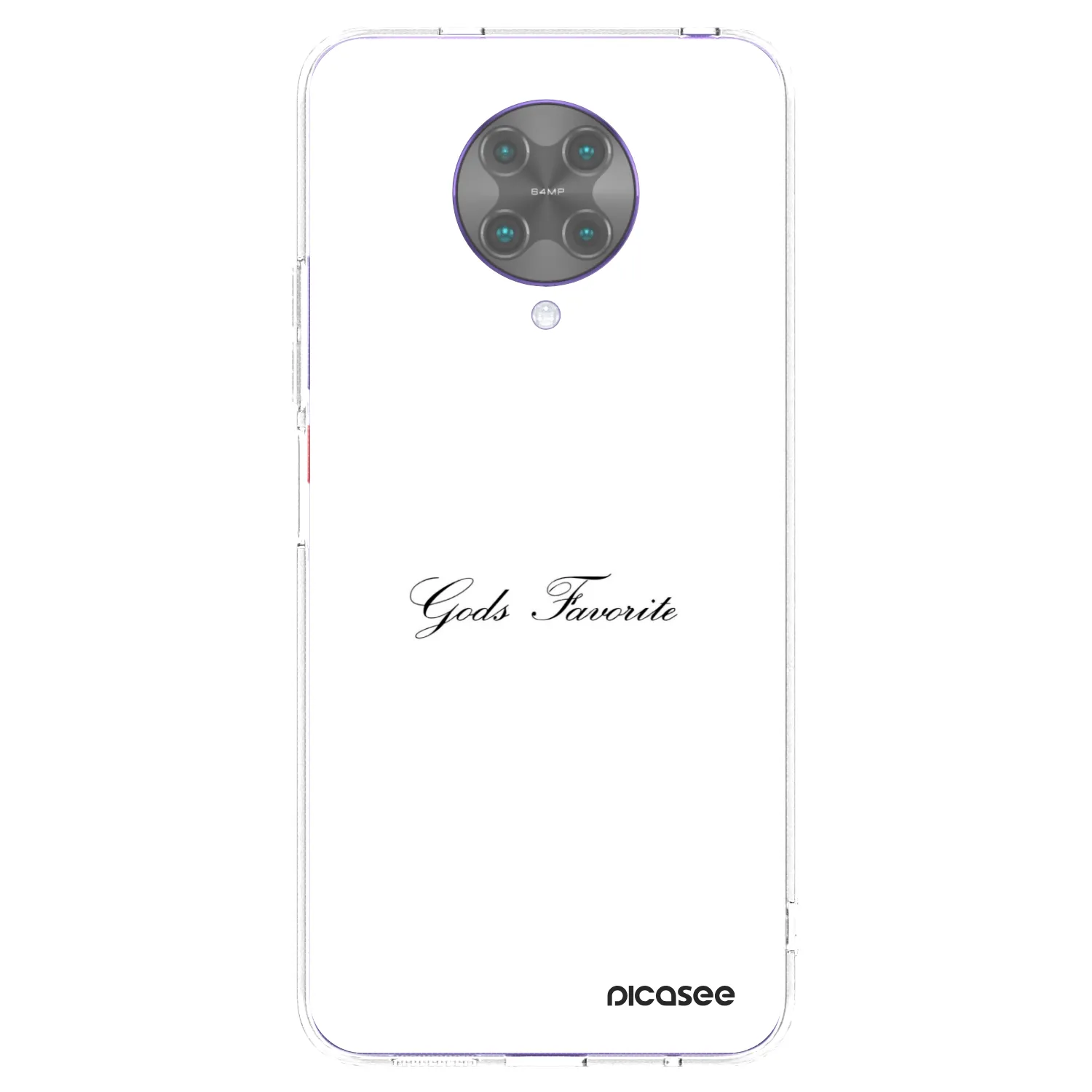 Picasee Xiaomi Poco F2 Pro Hülle - Transparentes Silikon - Gods Favorite