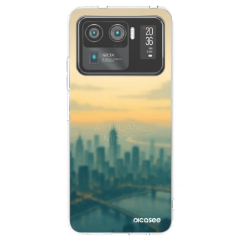 Picasee Xiaomi Mi 11 Ultra Hülle - Transparentes Silikon - Airplane mode