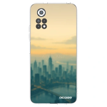 Picasee Xiaomi Poco X4 Pro 5G Hülle - Transparentes Silikon - Airplane mode